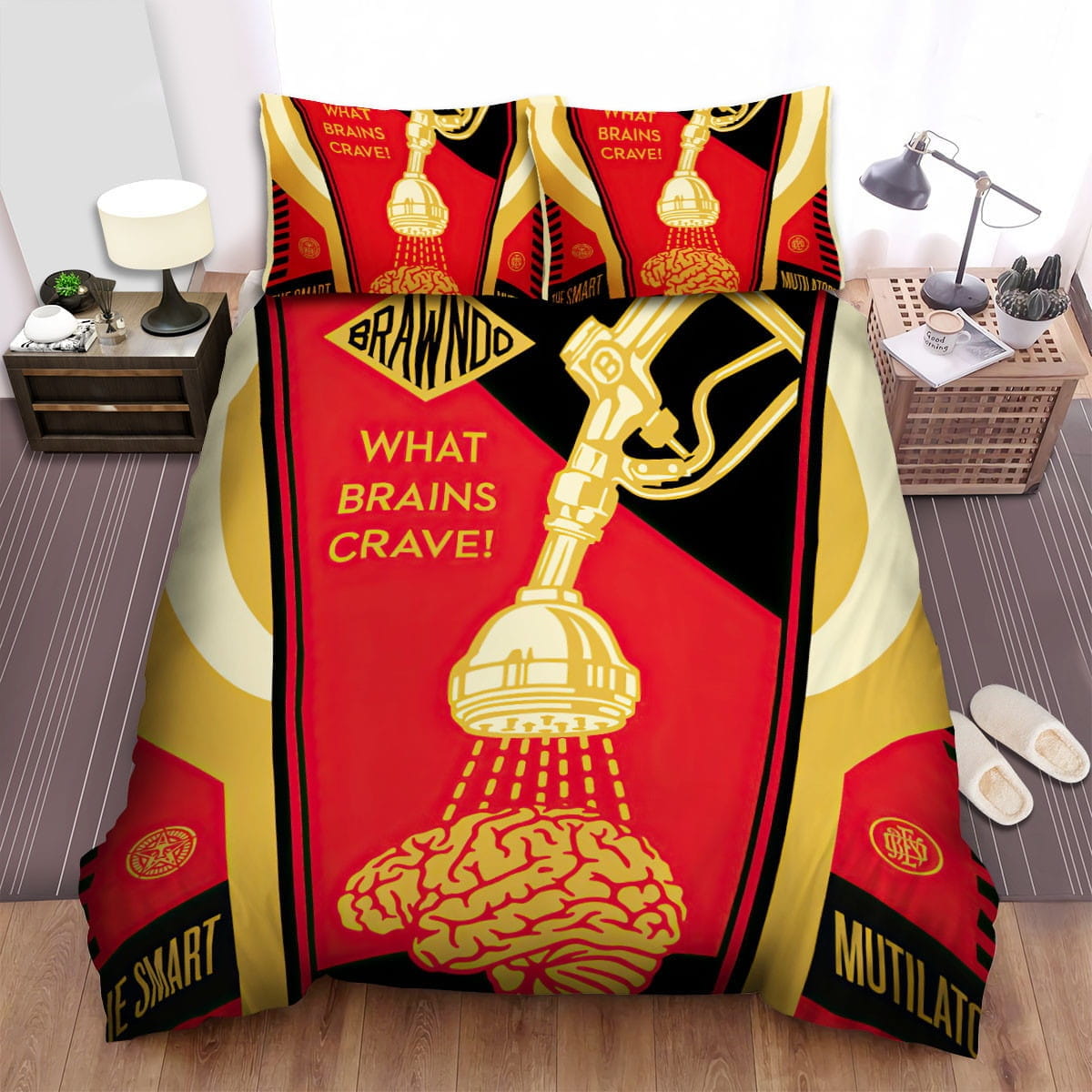 Idiocracy Movie Art 1 Bedding Sets, Flatsheet Gift For Christmas, Thanksgiving, Halloween