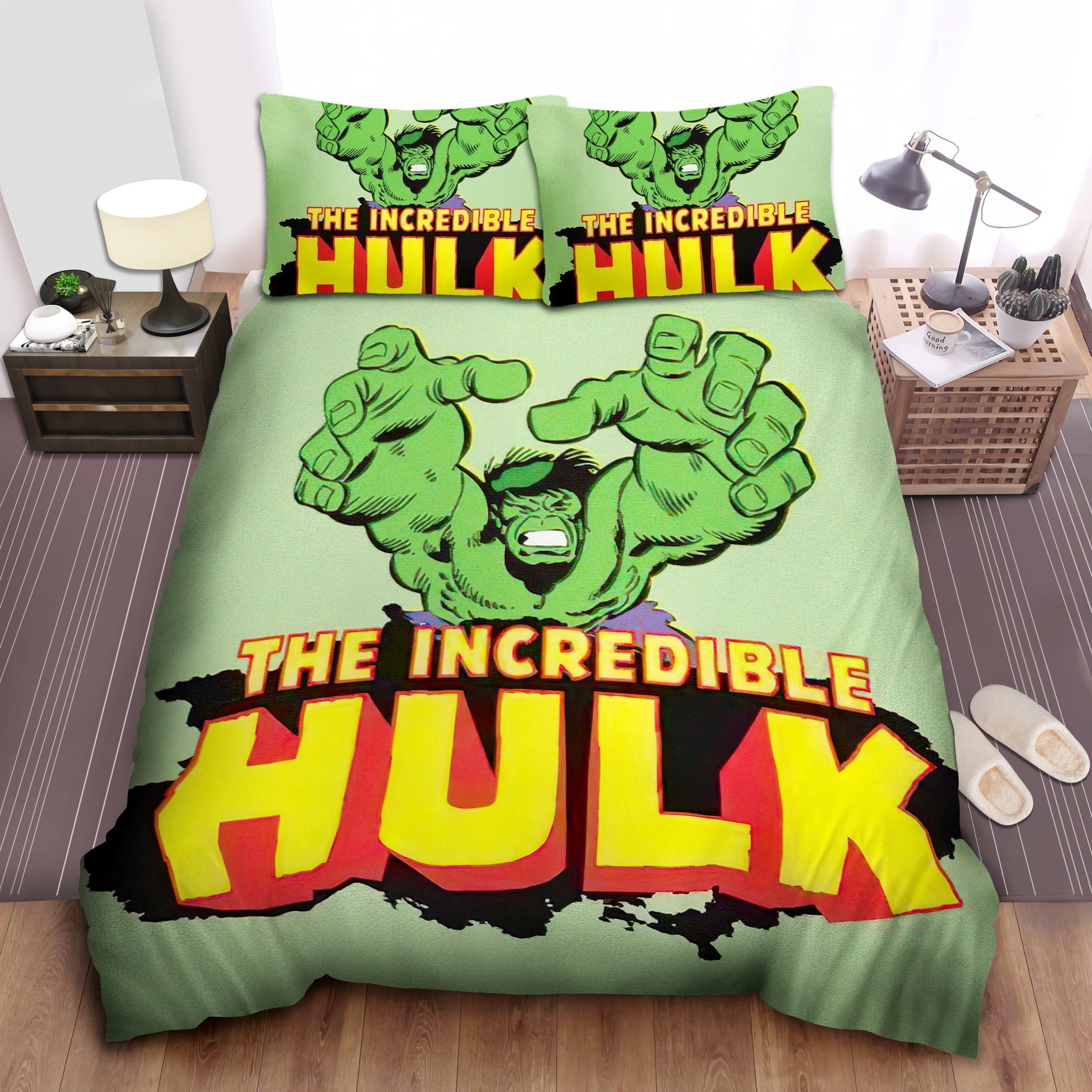 Immortal Hulk Bedding Sets Duvet Cover, Flatsheet, Pillowcases For Every Bedroom