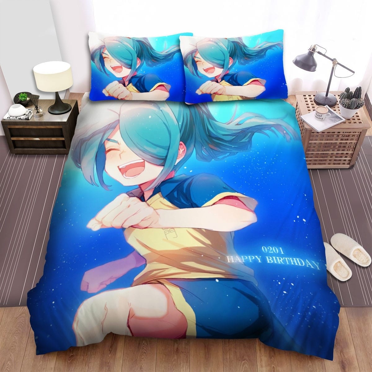 Inazuma Eleven Kazemaru Bedding Sets Duvet Cover, Flatsheet, Pillowcase For Your Lover