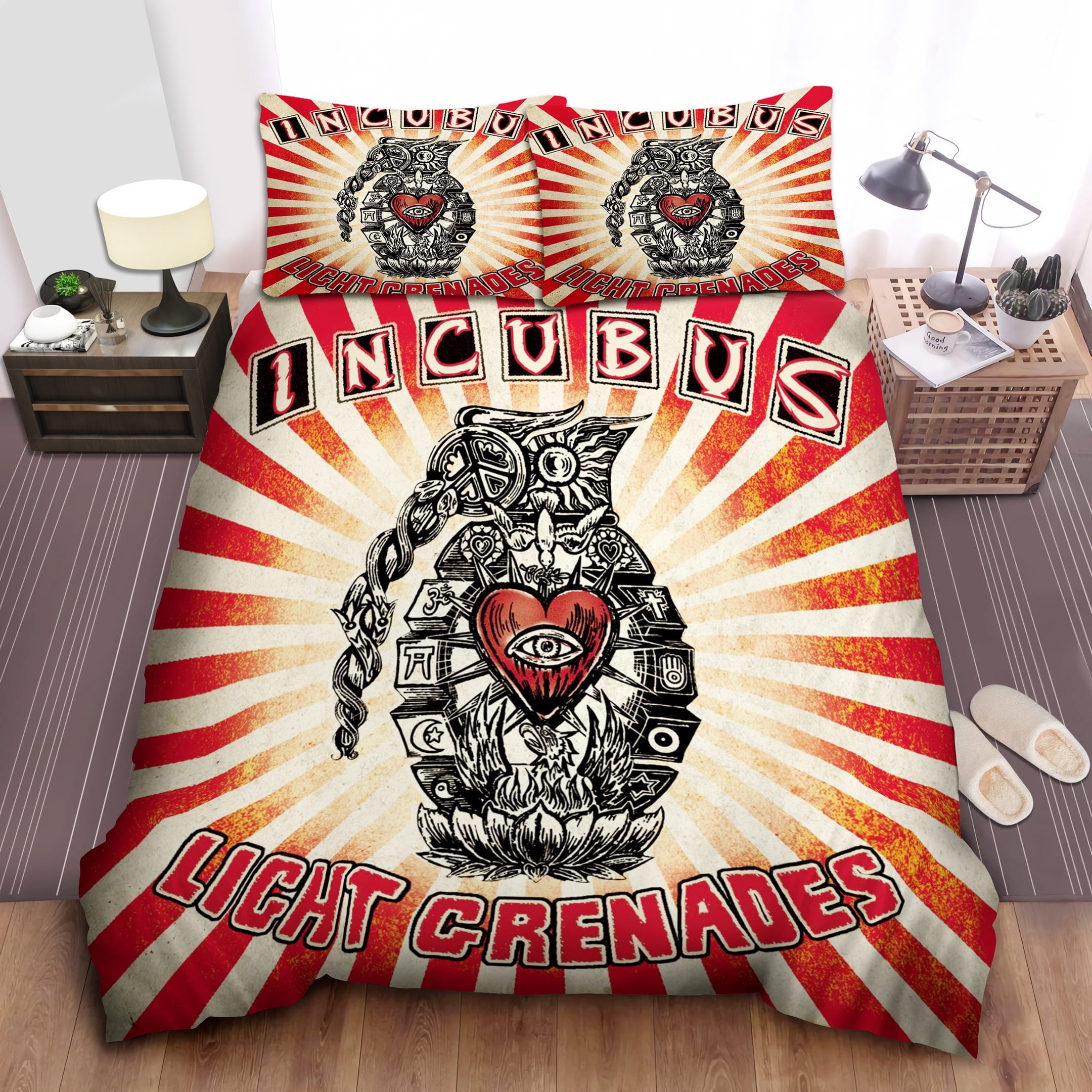 Incubus Album Bedding Sets, Flatsheet Gift For Wife, Husband, Besties