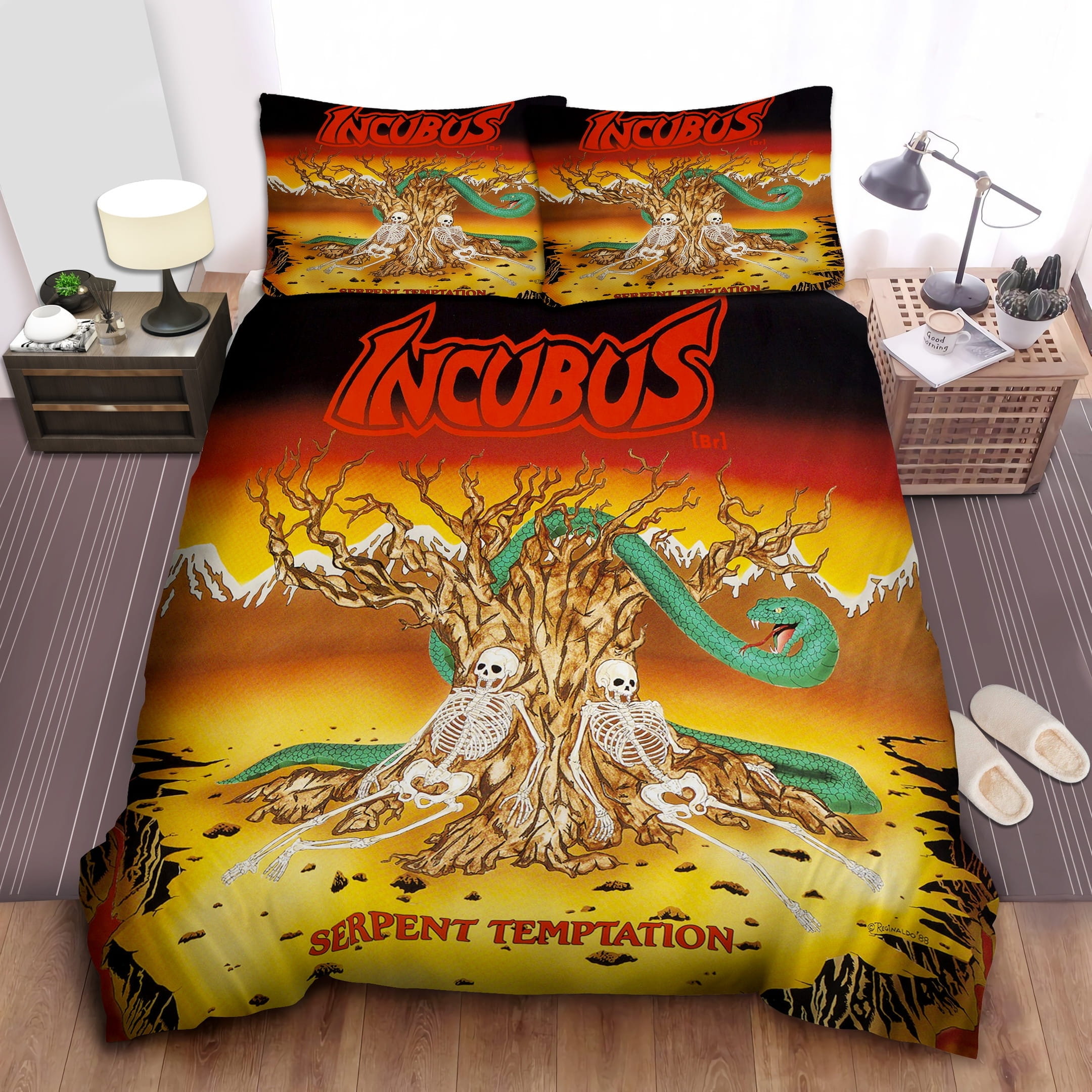 Incubus Album Bedding Sets, Flatsheet Gift For Christmas, Thanksgiving, Halloween