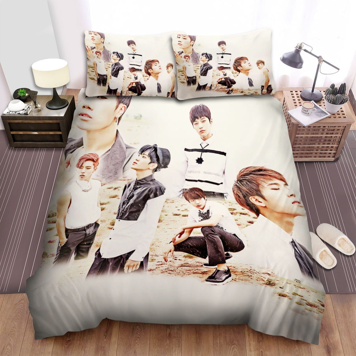 Infinite Be Back Wallpaper Bedding Sets Duvet Cover, Flatsheet, Pillowcases For Every Bedroom