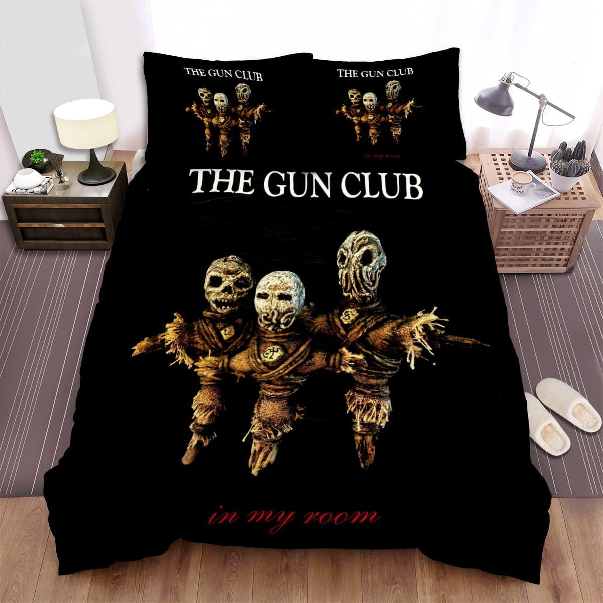 In My Room The Gun Club Bedding Sets, Flatsheet Gift For Christmas, Thanksgiving, Halloween