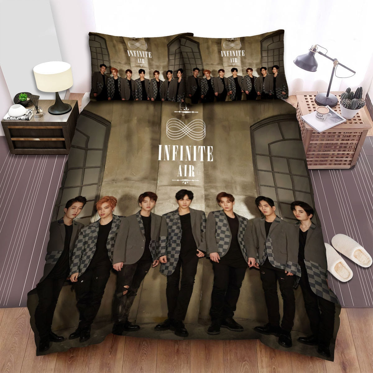 Infinite Air Bedding Sets, Flatsheet Gift For Christmas, Thanksgiving, Halloween