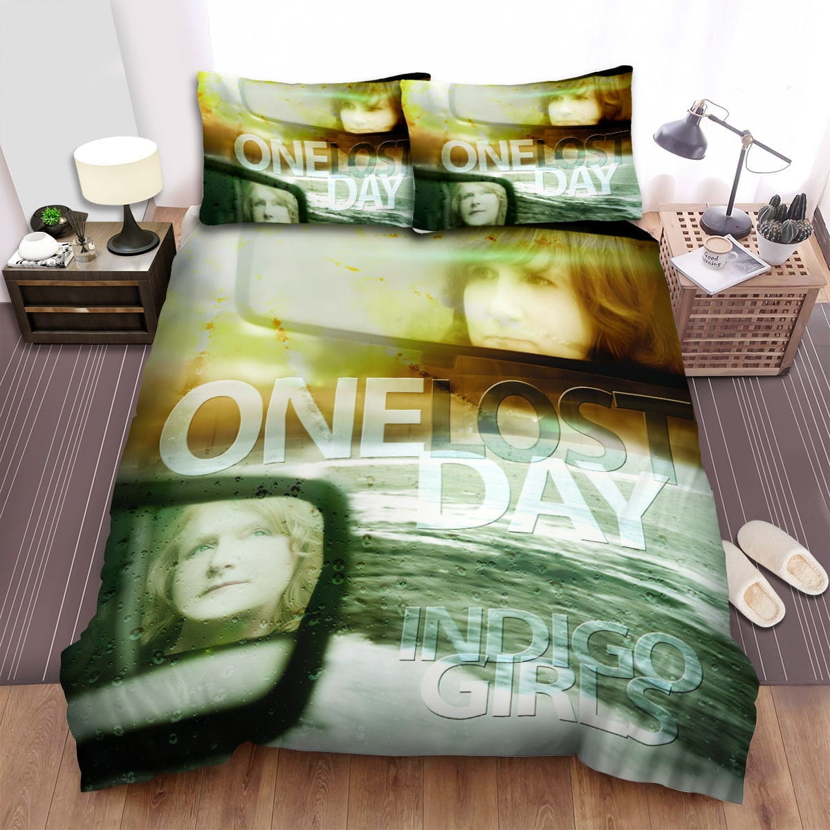 Indigo Girls One Lost Day Bedding Sets, Flatsheet Gift For Wife, Husband, Besties