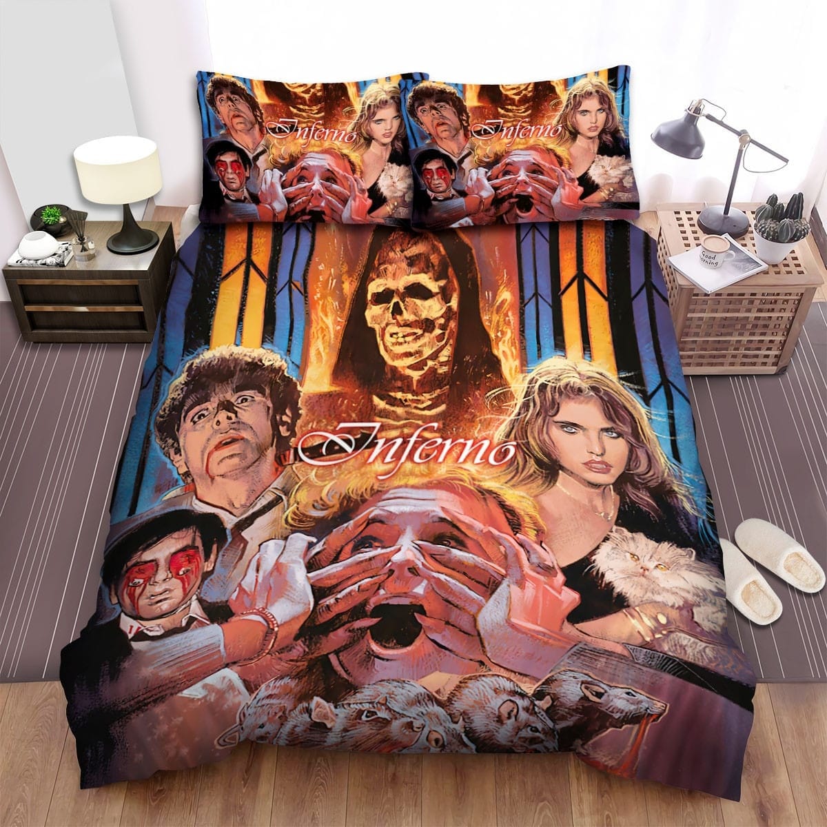 Inferno Movie Poster I Bedding Set, Gift For Christmas, Birthday, Thanksgiving