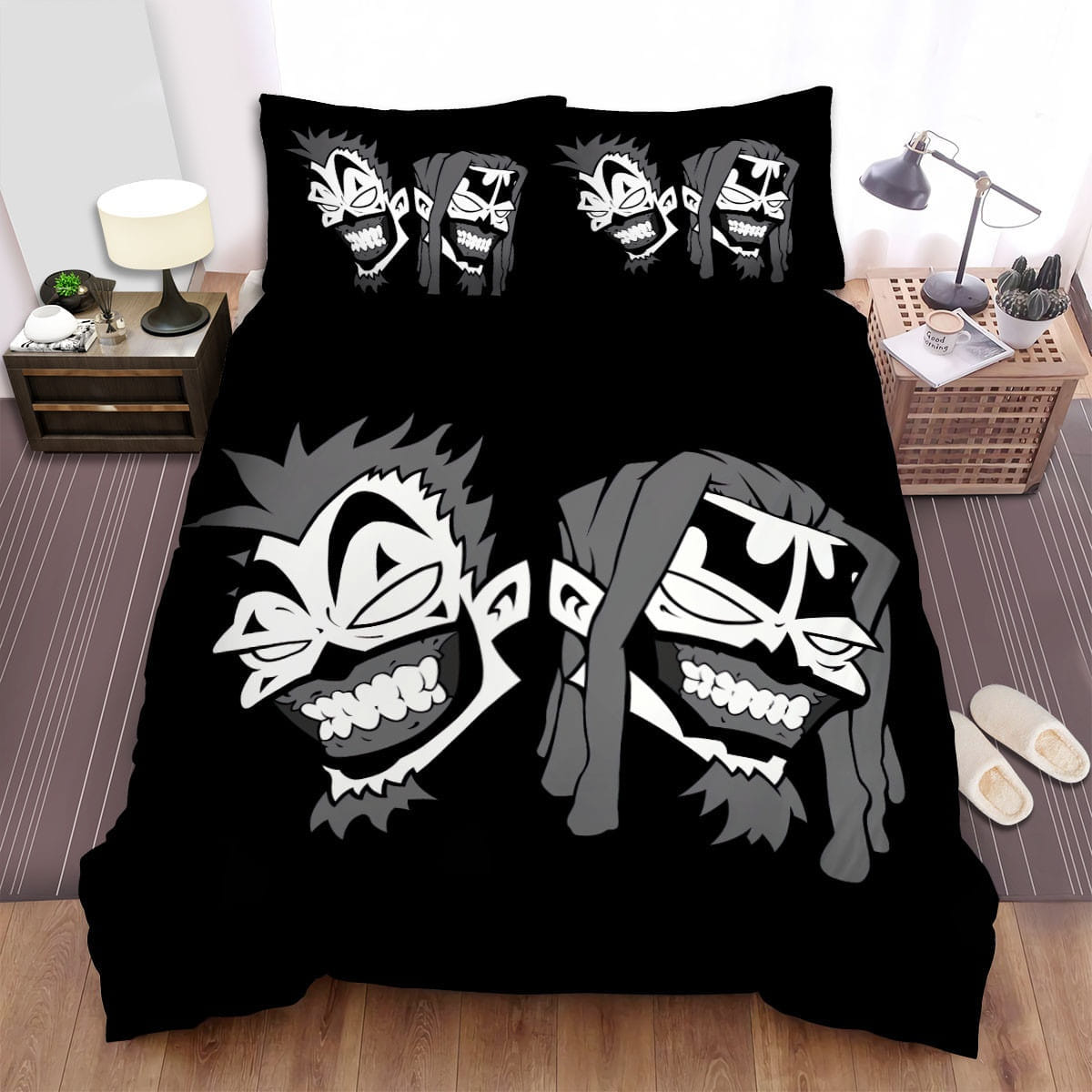 Insane Clown Posse Fan Art Bedding Set, Gift For Christmas, Birthday, Thanksgiving