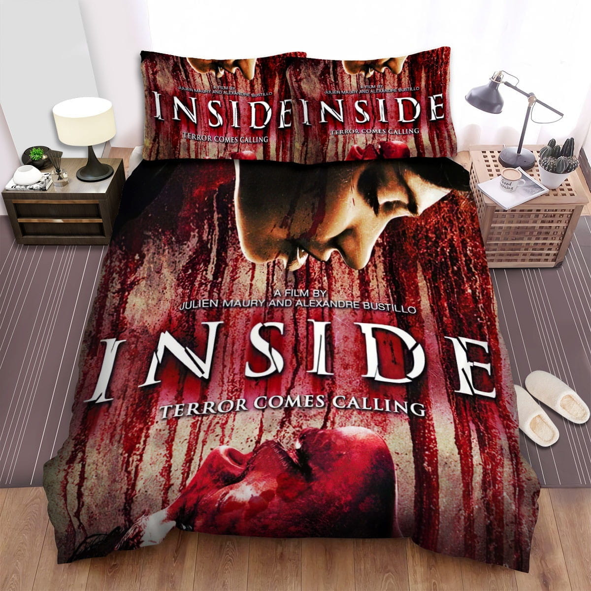 Inside (2007) Blood Bedding Sets Duvet Cover, Flatsheet, Pillowcase For Your Lover