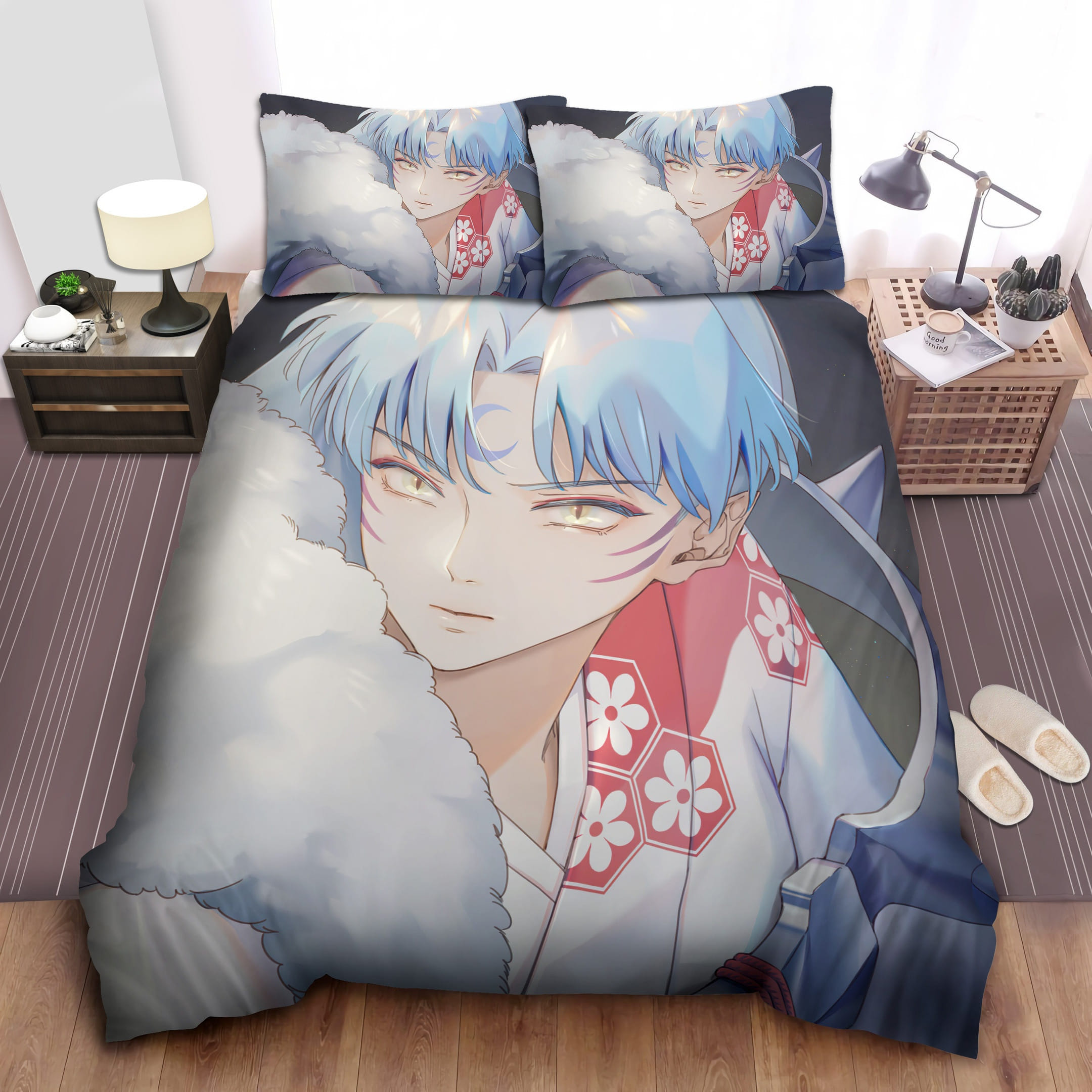 Inuyashas Brother Bedding Sets, Flatsheet Gift For Wife, Husband, Besties