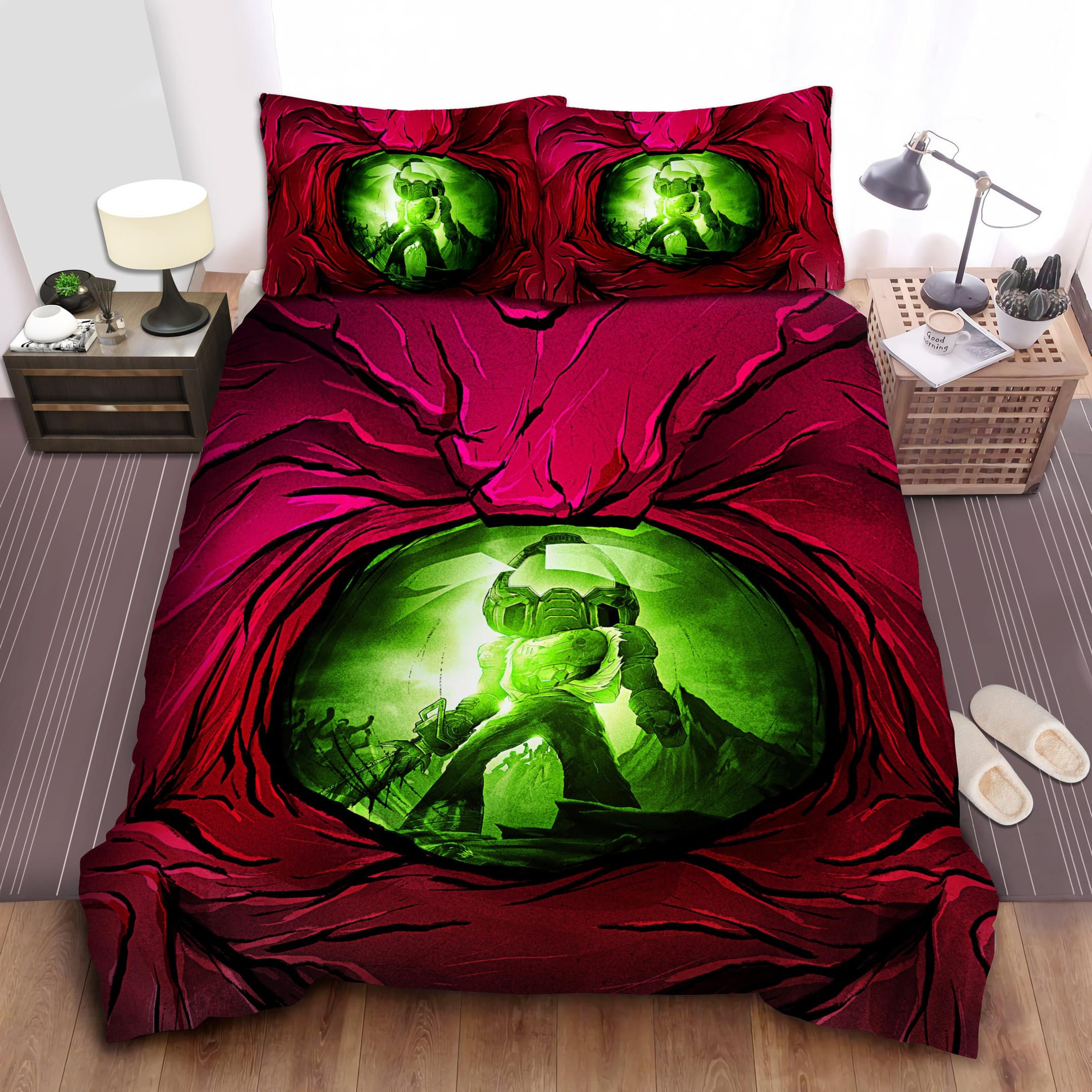 In The Demons Eye Decorative Bedding Sets with Duvet Cover, Flatsheet, Pillowcases