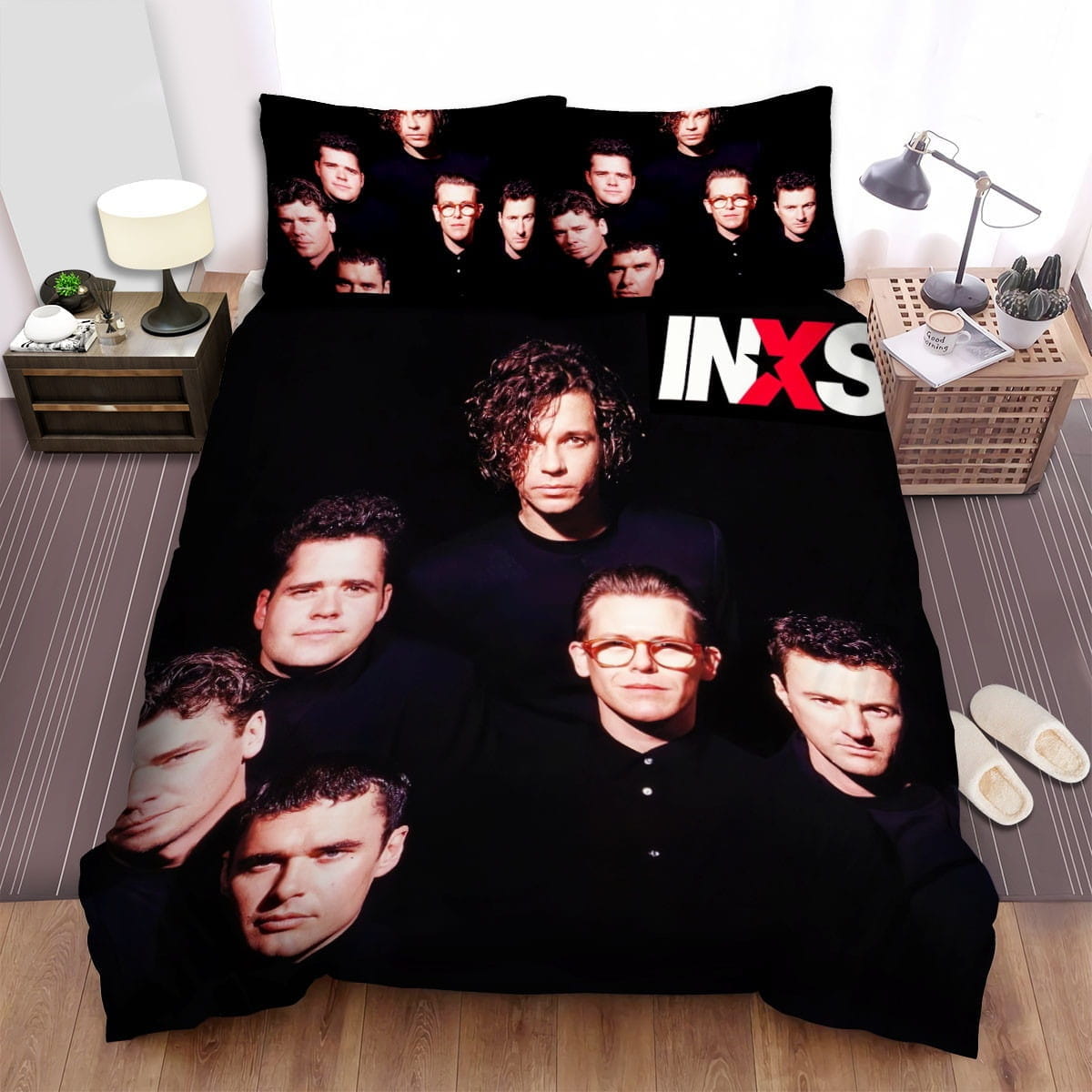 Inxs Music Band Photoshoot Bedding Sets, Flatsheet Gift For Wife, Husband, Besties