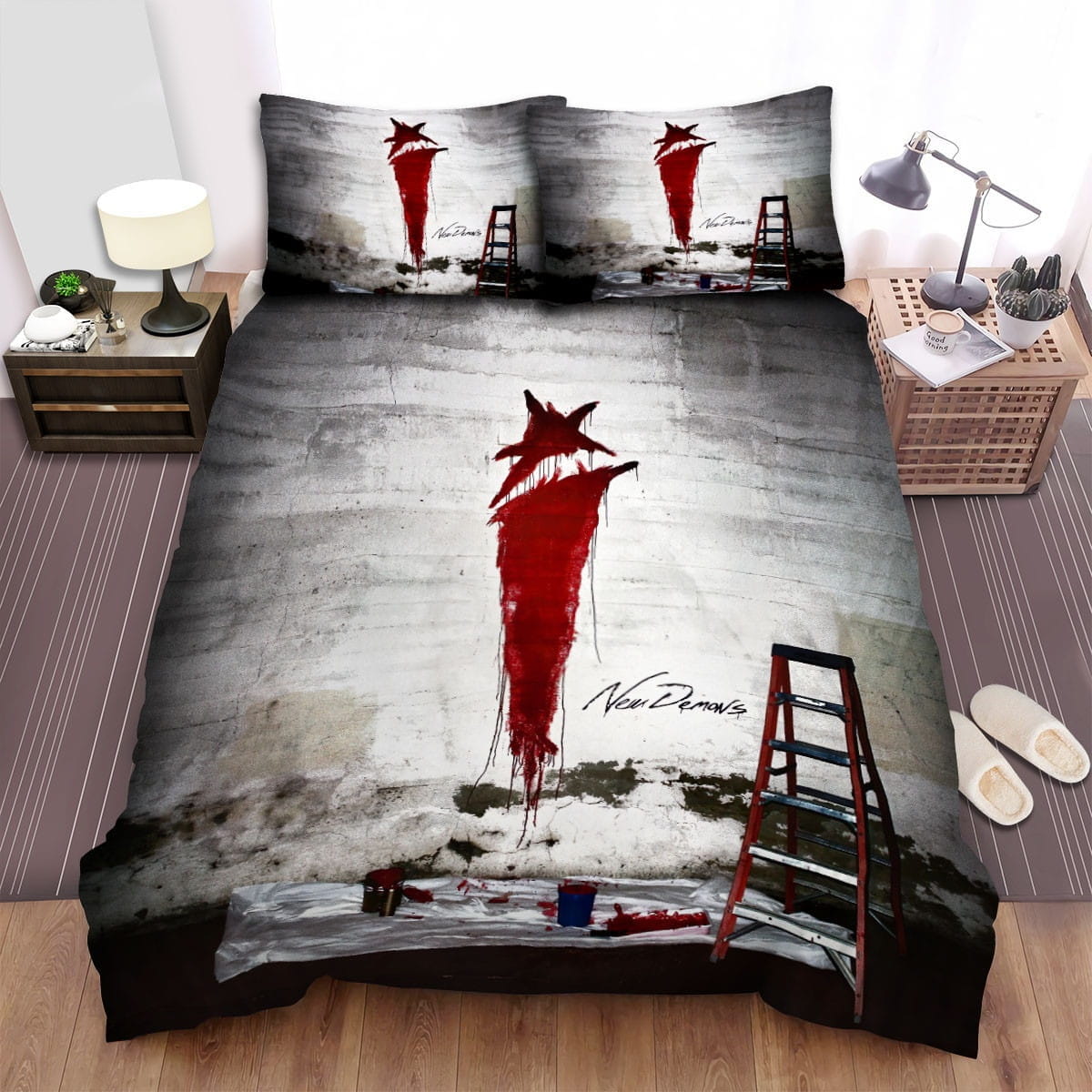I See Stars New Demons Bedding Sets, Flatsheet Gift For Christmas, Thanksgiving, Halloween