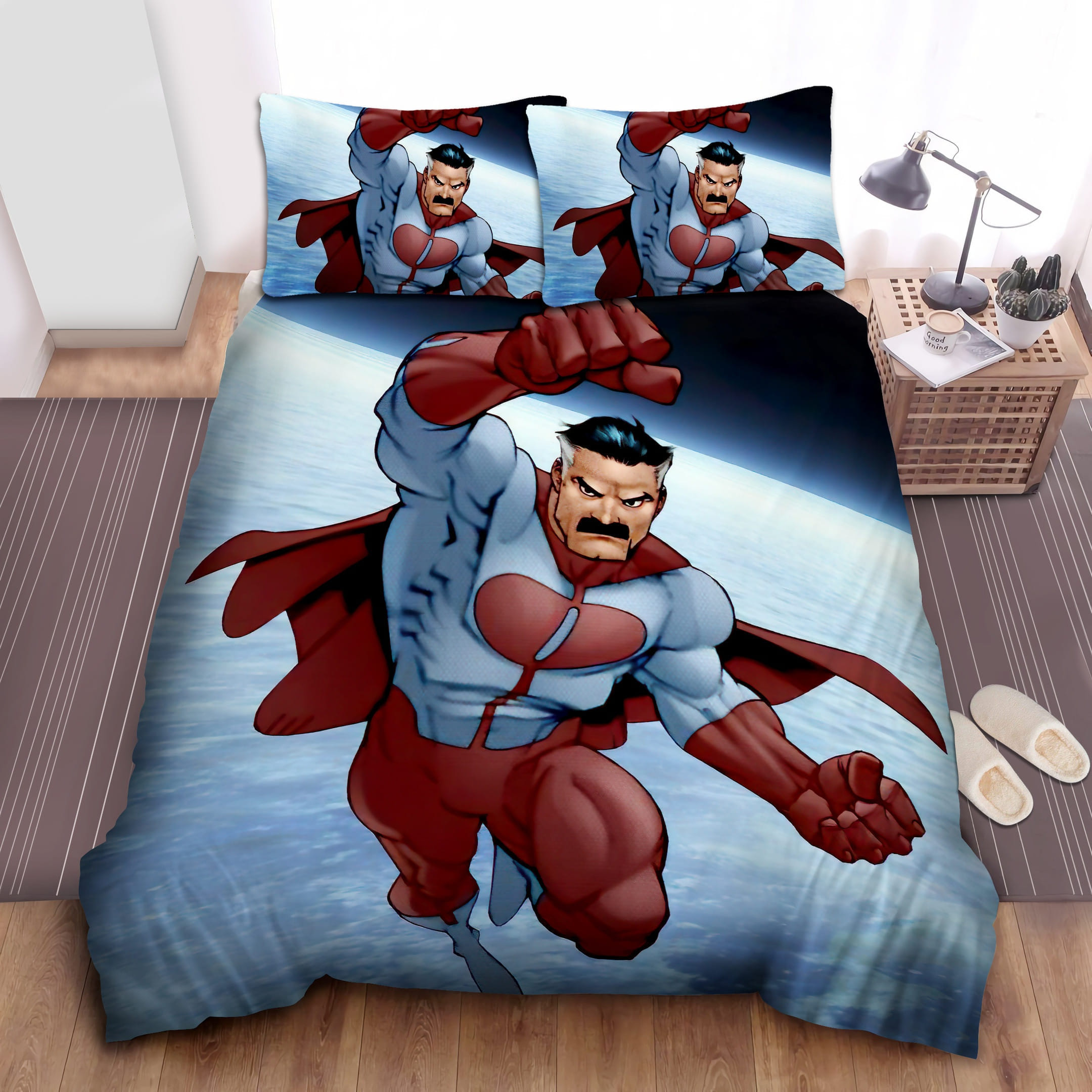 Invincible Bedding Sets Duvet Cover, Flatsheet, Pillowcases Perfect Gift For Fans