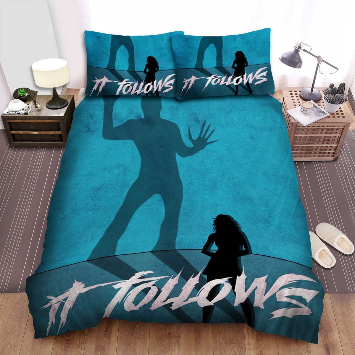It Follows Shadow Bedding Sets Duvet Cover, Flatsheet, Pillowcases For Every Bedroom