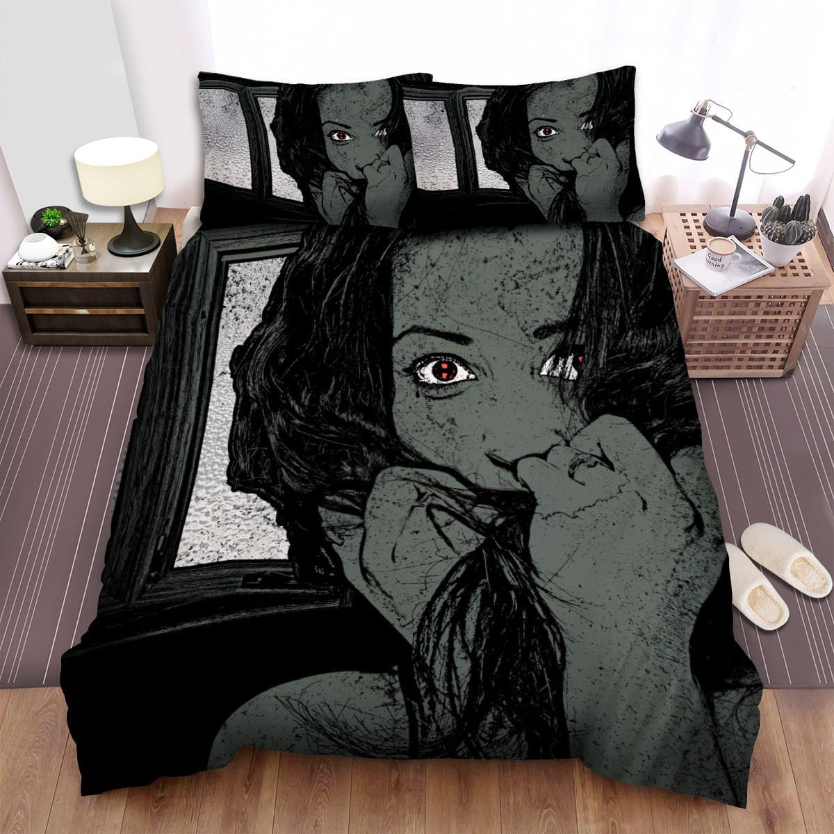It Follows Frighten Decorative Bedding Sets with Duvet Cover, Flatsheet, Pillowcases