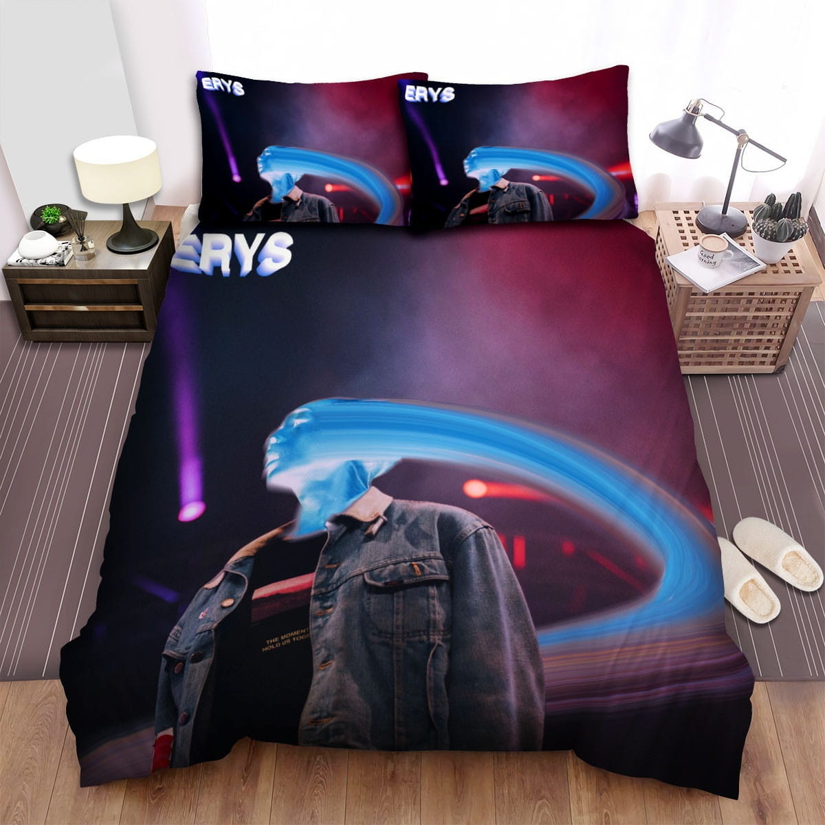 Jaden Smith In Blue Motion Bedding Sets Duvet Cover, Flatsheet, Pillowcases For Every Bedroom