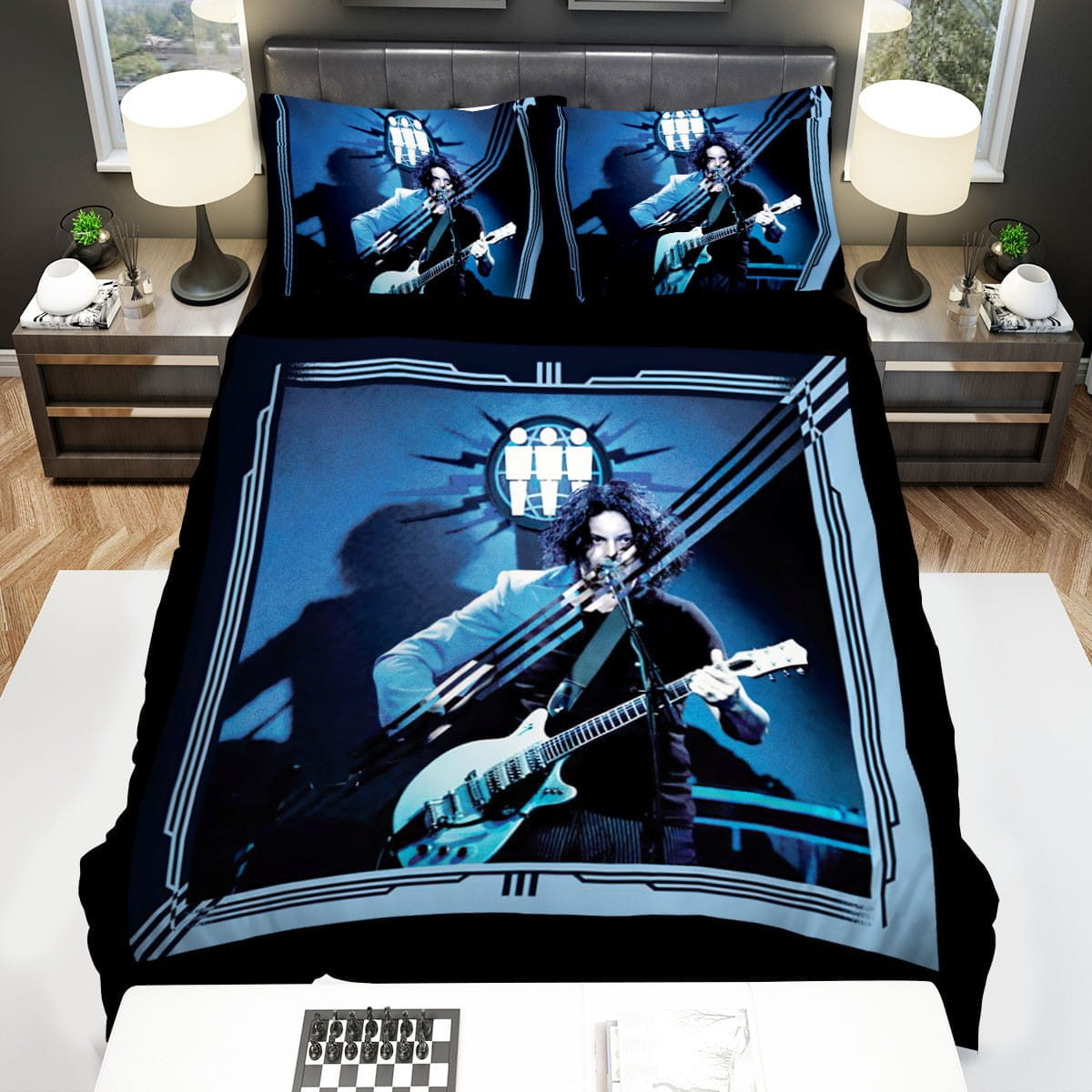 Jack White Bedding Sets, Flatsheet Gift For Wife, Husband, Besties