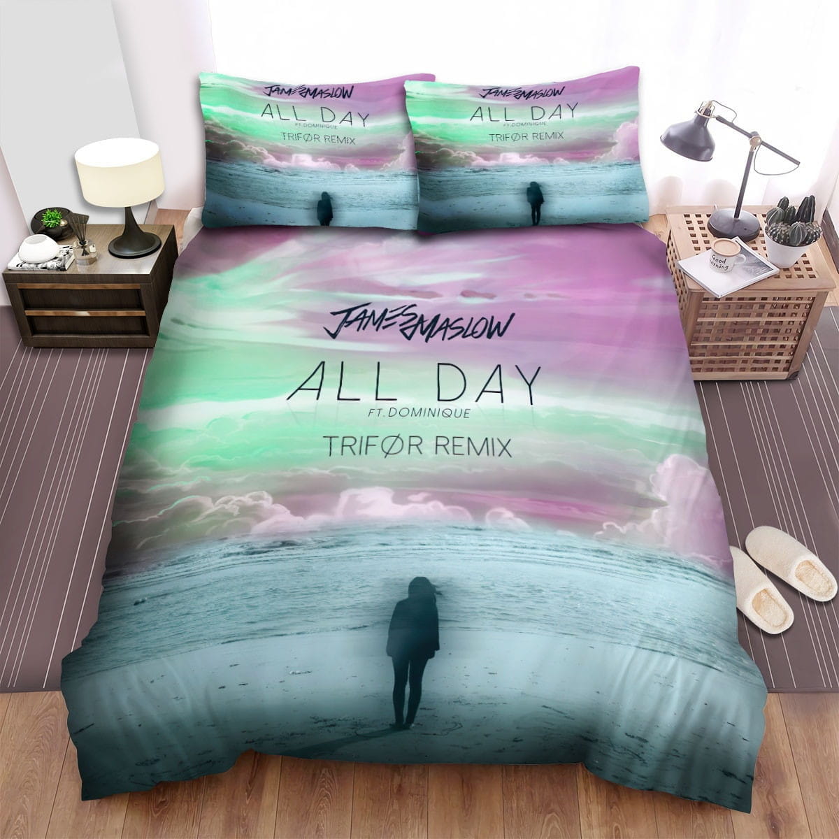 James Maslow All Day Bedding Set, Gift For Christmas, Birthday, Thanksgiving
