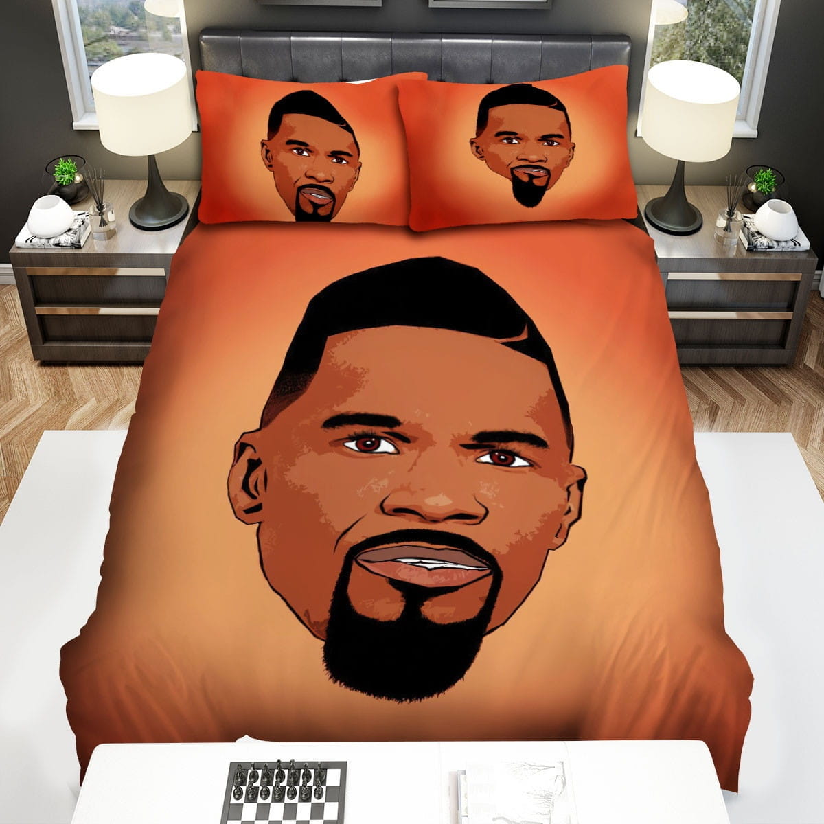 Jamie Foxx Bedding Sets, Flatsheet Gift For Wife, Husband, Besties