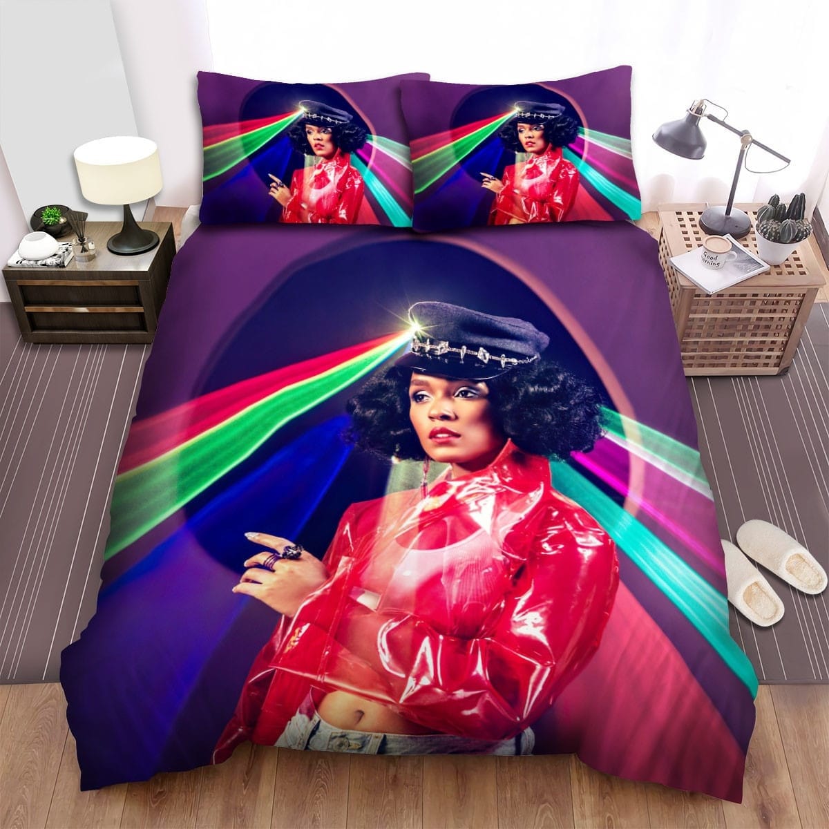 Janelle Mon-e Decorative Bedding Sets with Duvet Cover, Flatsheet, Pillowcases