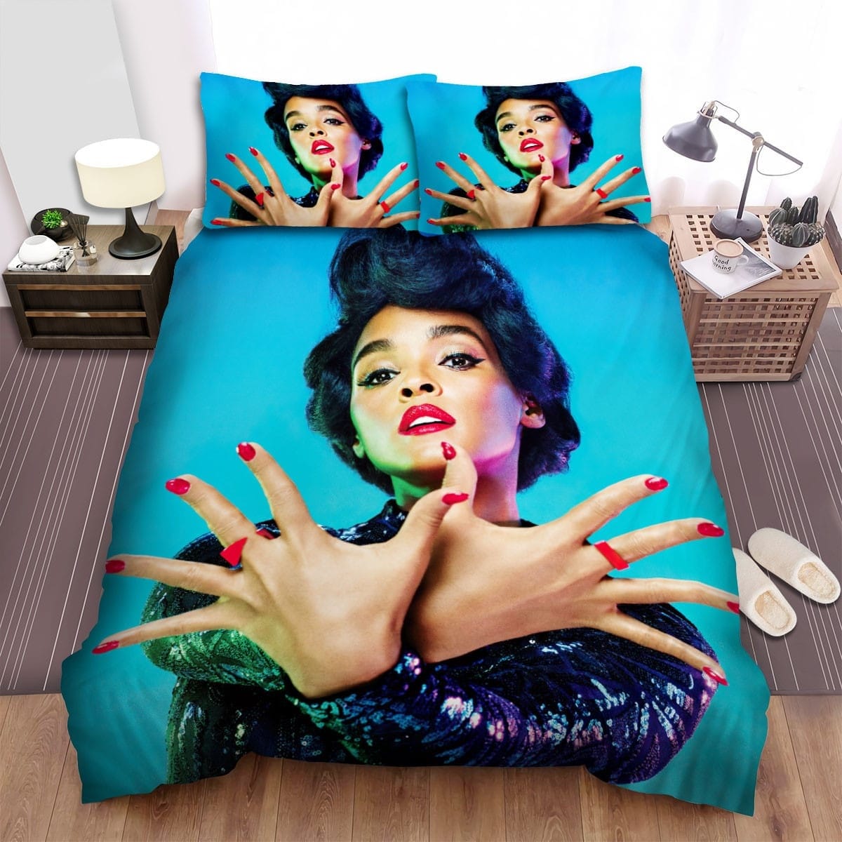 Janelle Mon-e Bedding Sets Duvet Cover, Flatsheet, Pillowcase For Your Lover