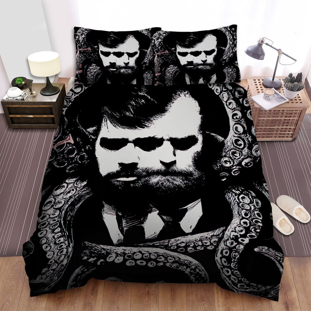 Janus Neuroleptika Bedding Sets, Flatsheet Gift For Wife, Husband, Besties