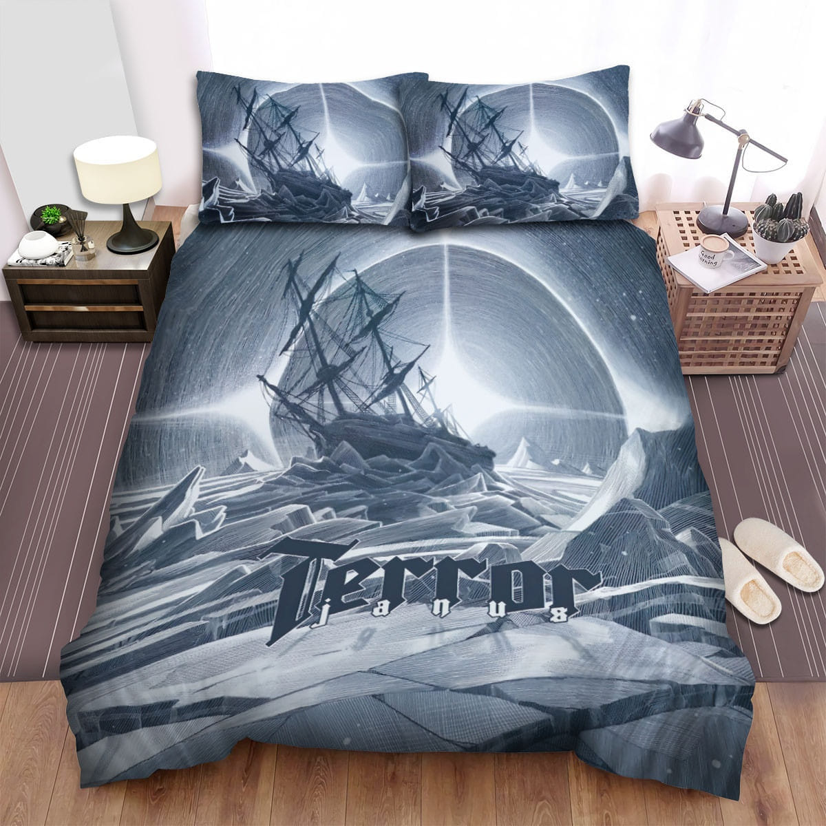 Janus Terror Bedding Sets Duvet Cover, Flatsheet, Pillowcases Perfect Gift For Fans