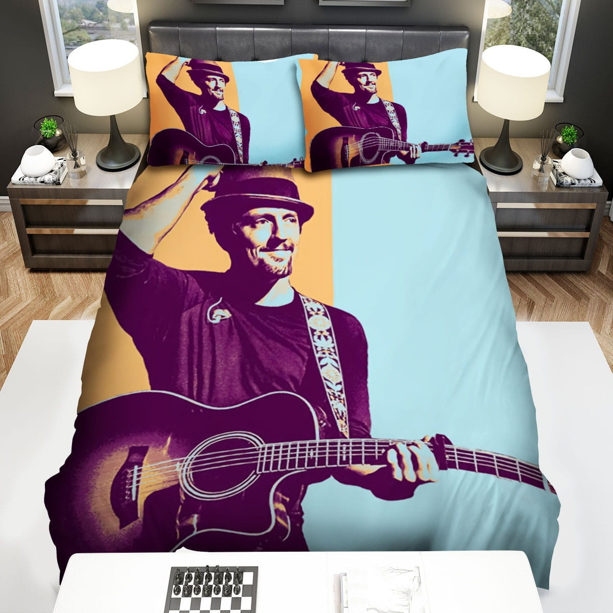 Jason Mraz Bedding Sets, Flatsheet Gift For Christmas, Thanksgiving, Halloween