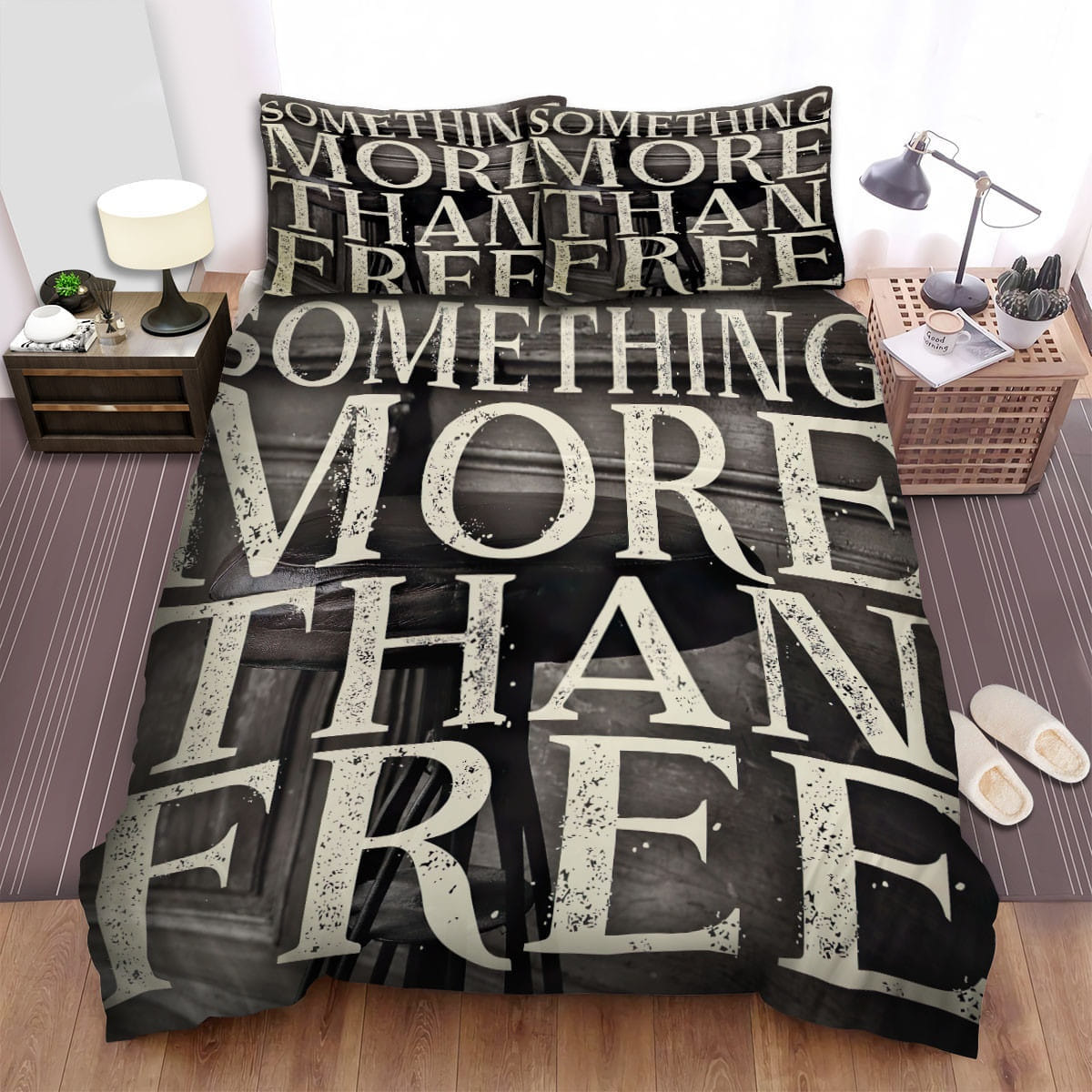 Jason Isbell Text Bedding Sets, Flatsheet Gift For Christmas, Thanksgiving, Halloween