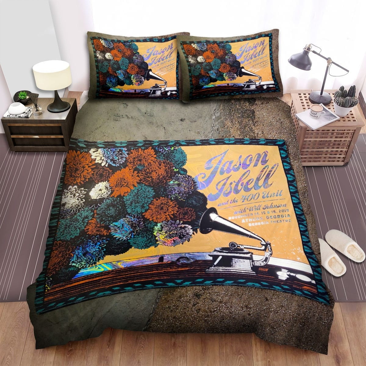Jason Isbell Fan Art Bedding Sets Duvet Cover, Flatsheet, Pillowcases For Every Bedroom