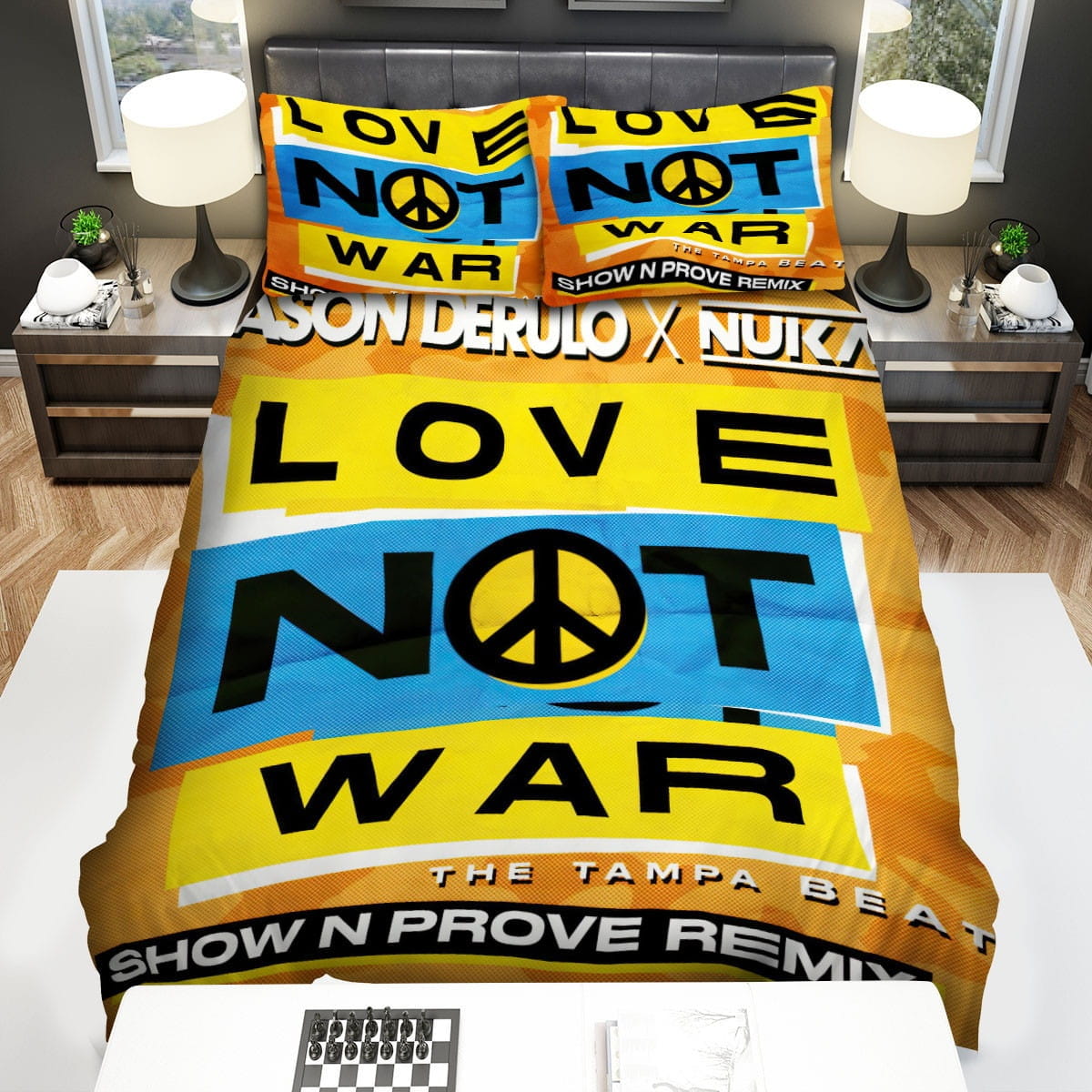 Jason Derulo Bedding Sets Duvet Cover, Flatsheet, Pillowcases For Every Bedroom