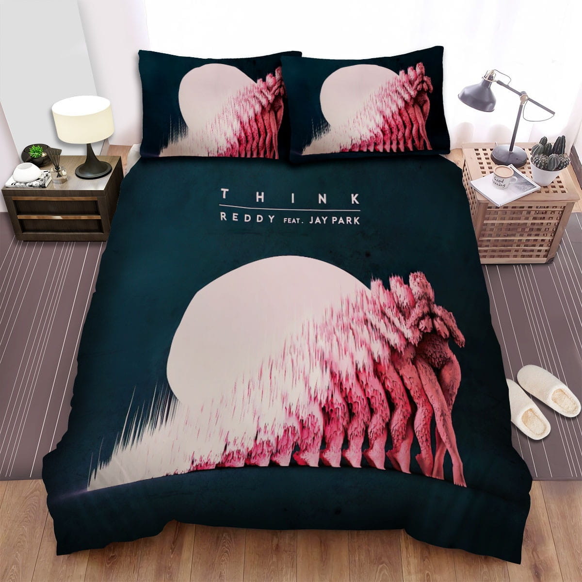 Jay Park Think Reddy Feat Bedding Sets Duvet Cover, Flatsheet, Pillowcases Perfect Gift For Fans
