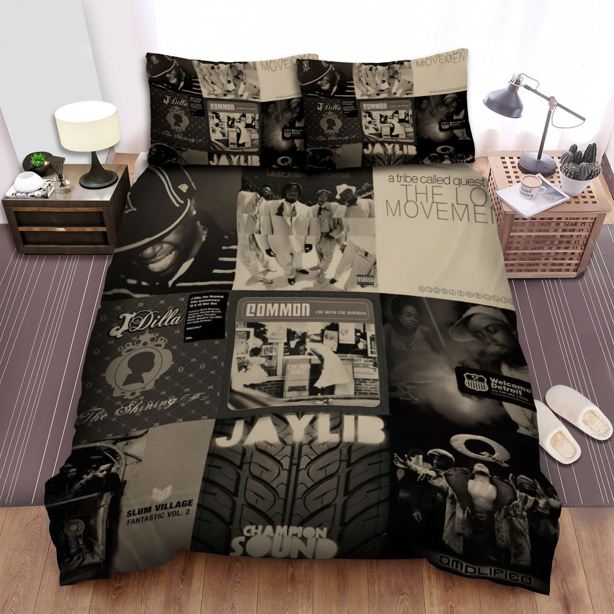 J Dilla Best Albums Bedding Sets Duvet Cover, Flatsheet, Pillowcases Perfect Gift For Fans