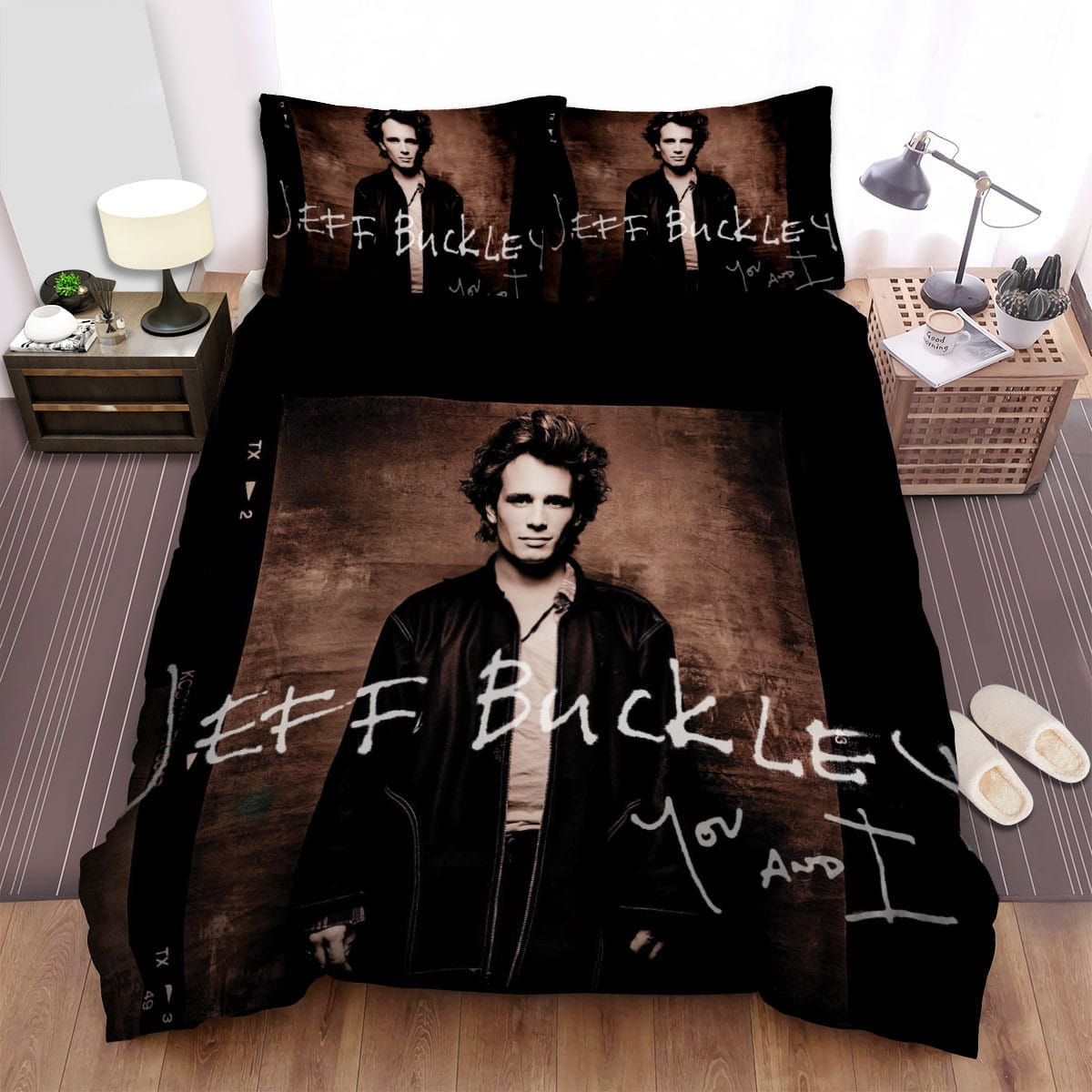Jeff Buckley You And I Bedding Sets Duvet Cover, Flatsheet, Pillowcases Perfect Gift For Fans