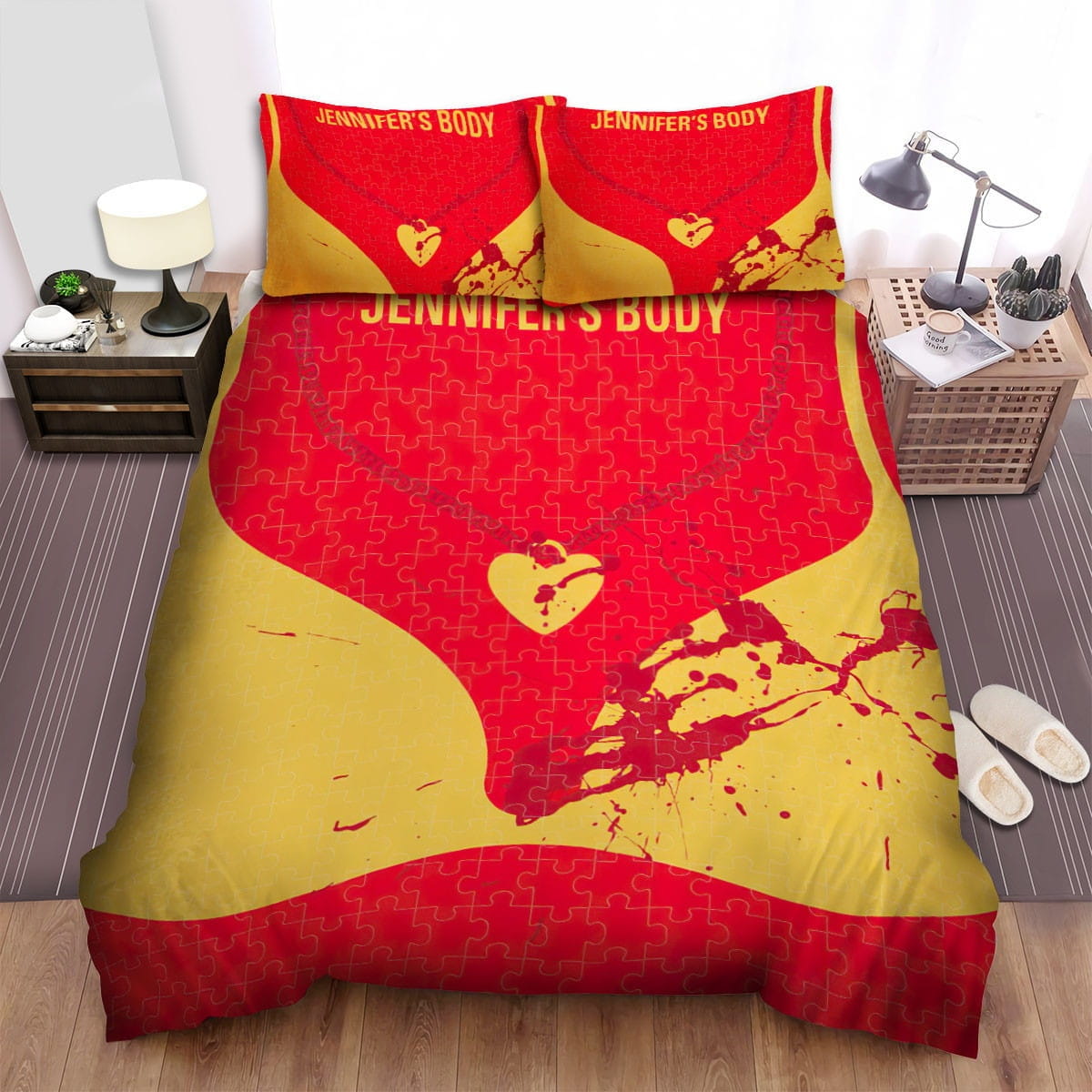 Jennifers Body Movie Art Bedding Sets, Flatsheet Gift For Wife, Husband, Besties