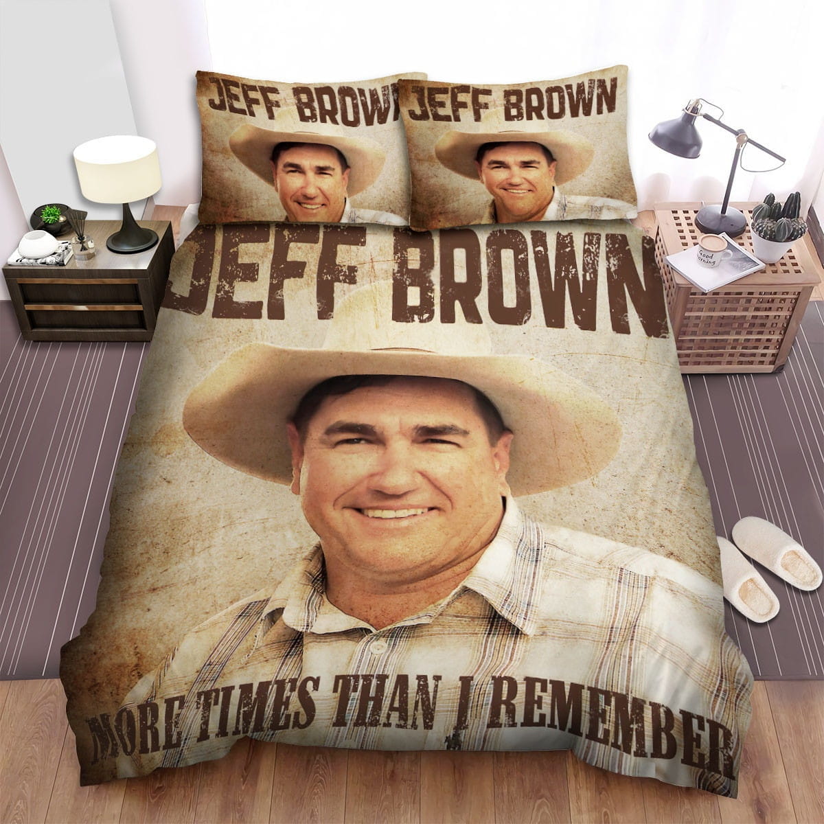 Jeff Brown Bedding Sets, Flatsheet Gift For Wife, Husband, Besties