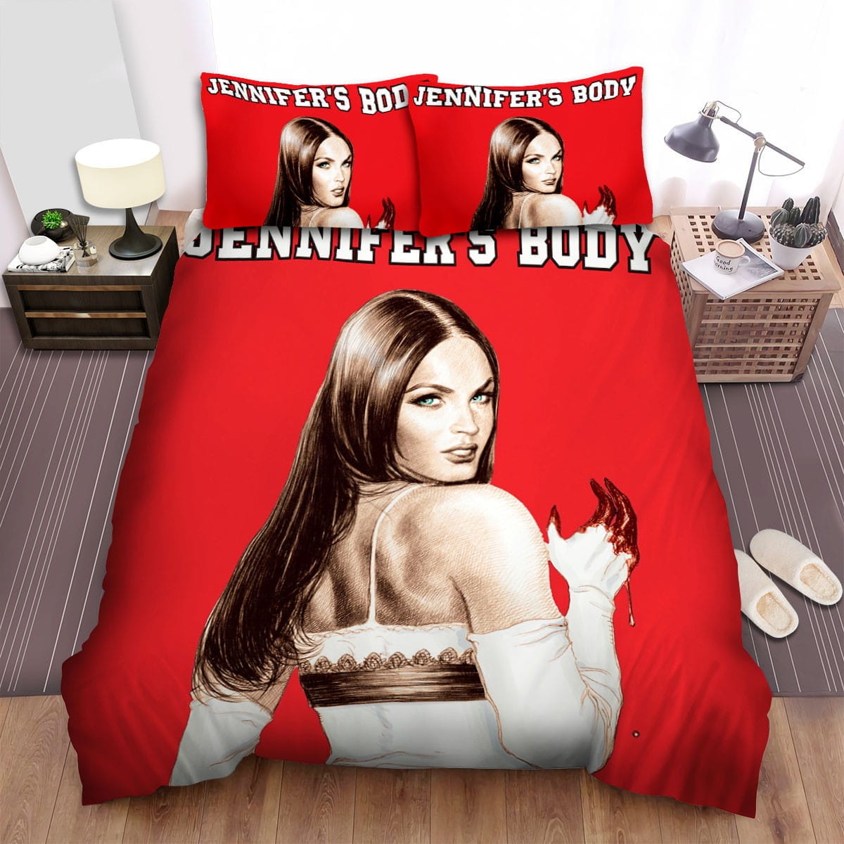 Jennifers Body Movie Art Bedding Sets Duvet Cover, Flatsheet, Pillowcases For Every Bedroom