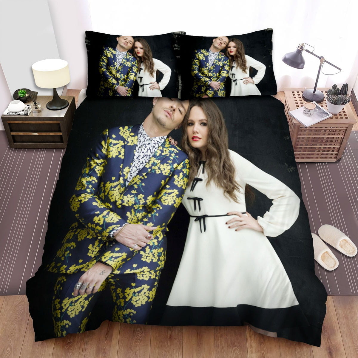 Jesse & Joy Cool Pose Bedding Sets Duvet Cover, Flatsheet, Pillowcases Perfect Gift For Fans