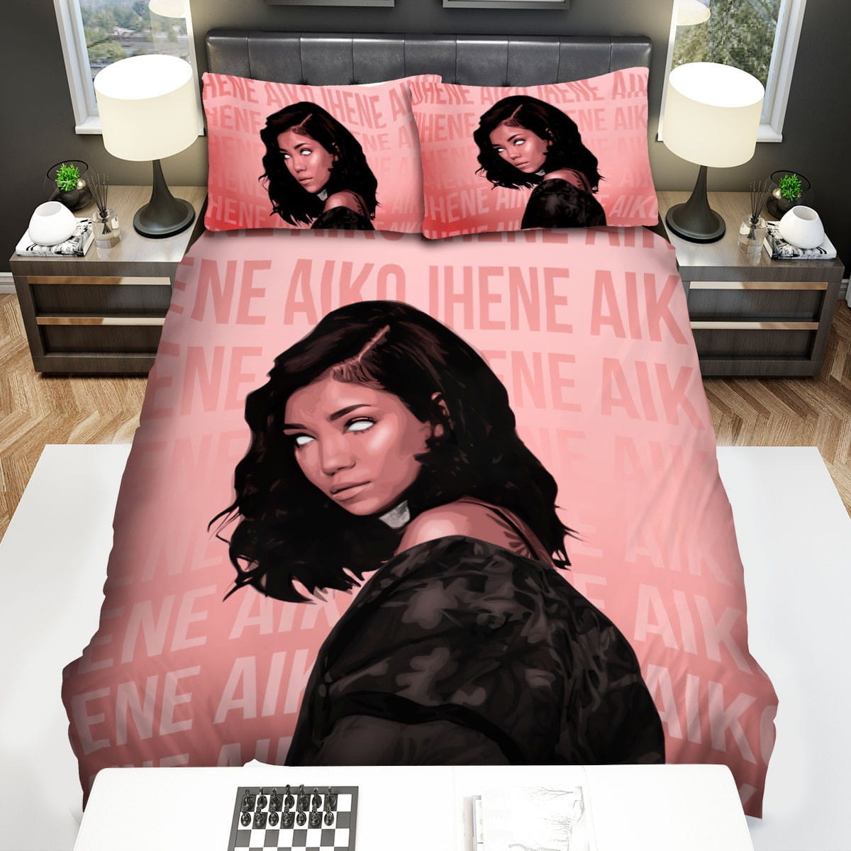 Jhen- Aiko Decorative Bedding Sets with Duvet Cover, Flatsheet, Pillowcases