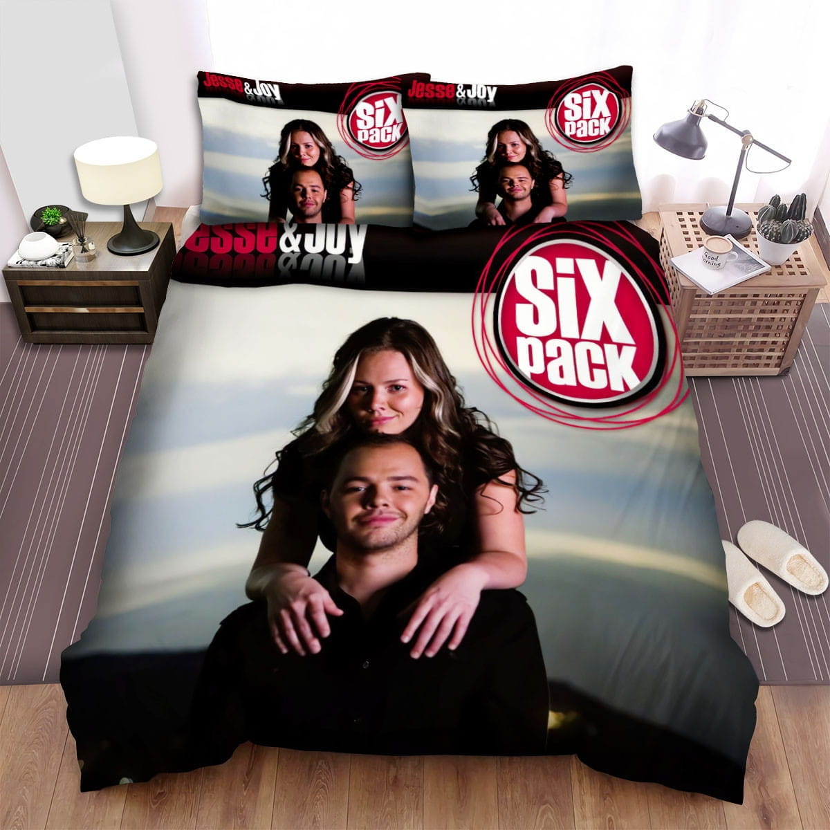 Jesse & Joy Six Pack Bedding Sets Duvet Cover, Flatsheet, Pillowcase For Your Lover