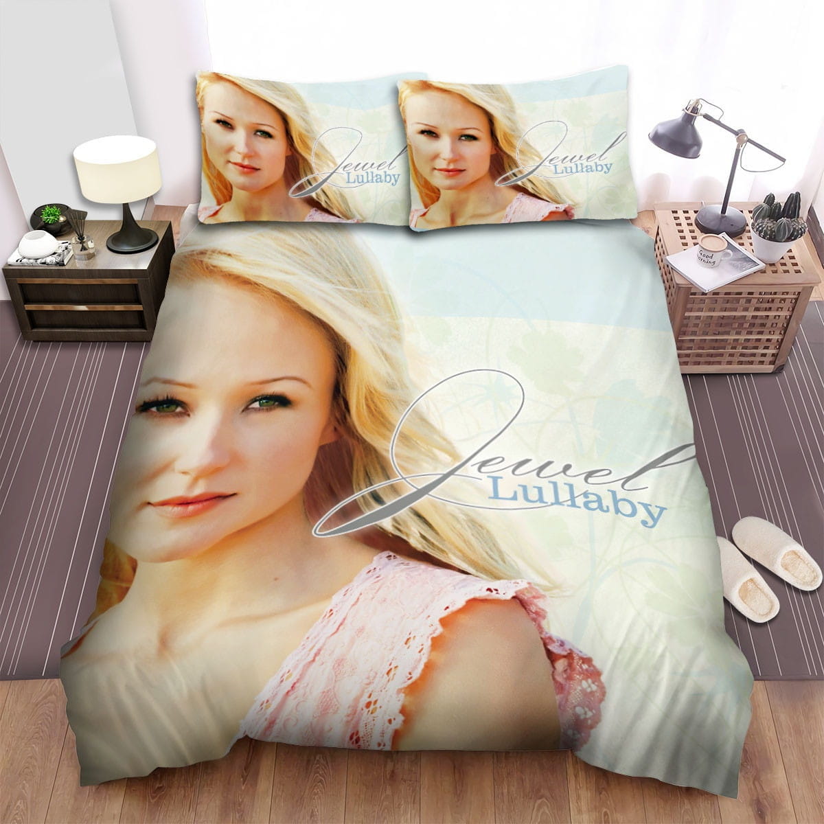Jewel Music Lullaby Album Bedding Sets, Flatsheet Gift For Christmas, Thanksgiving, Halloween