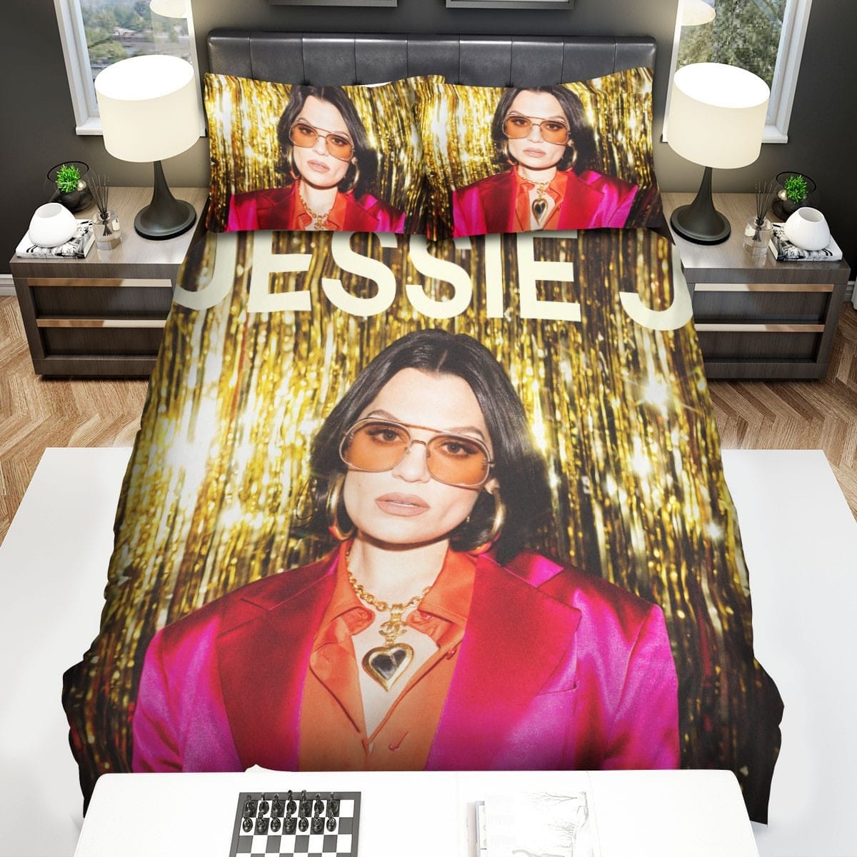 Jessie J I Want Love Bedding Sets, Flatsheet Gift For Wife, Husband, Besties