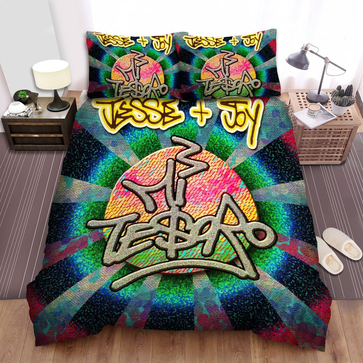 Jesse & Joy Cover Art Bedding Set, Gift For Christmas, Birthday, Thanksgiving