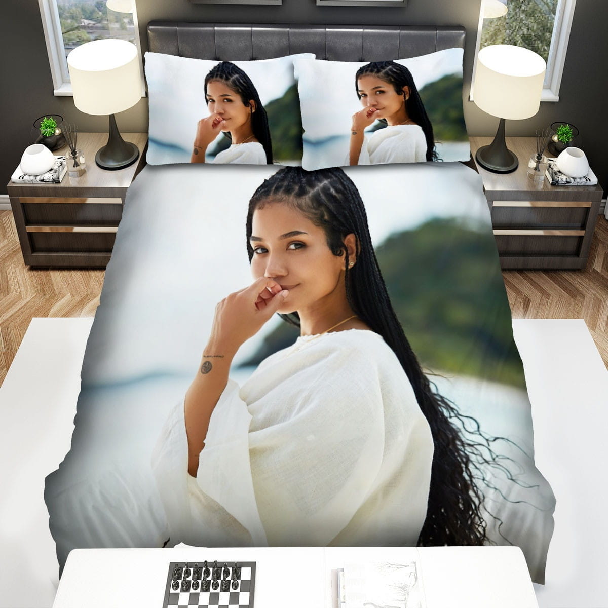 Jhen- Aiko Beach Bedding Sets Duvet Cover, Flatsheet, Pillowcase For Your Lover