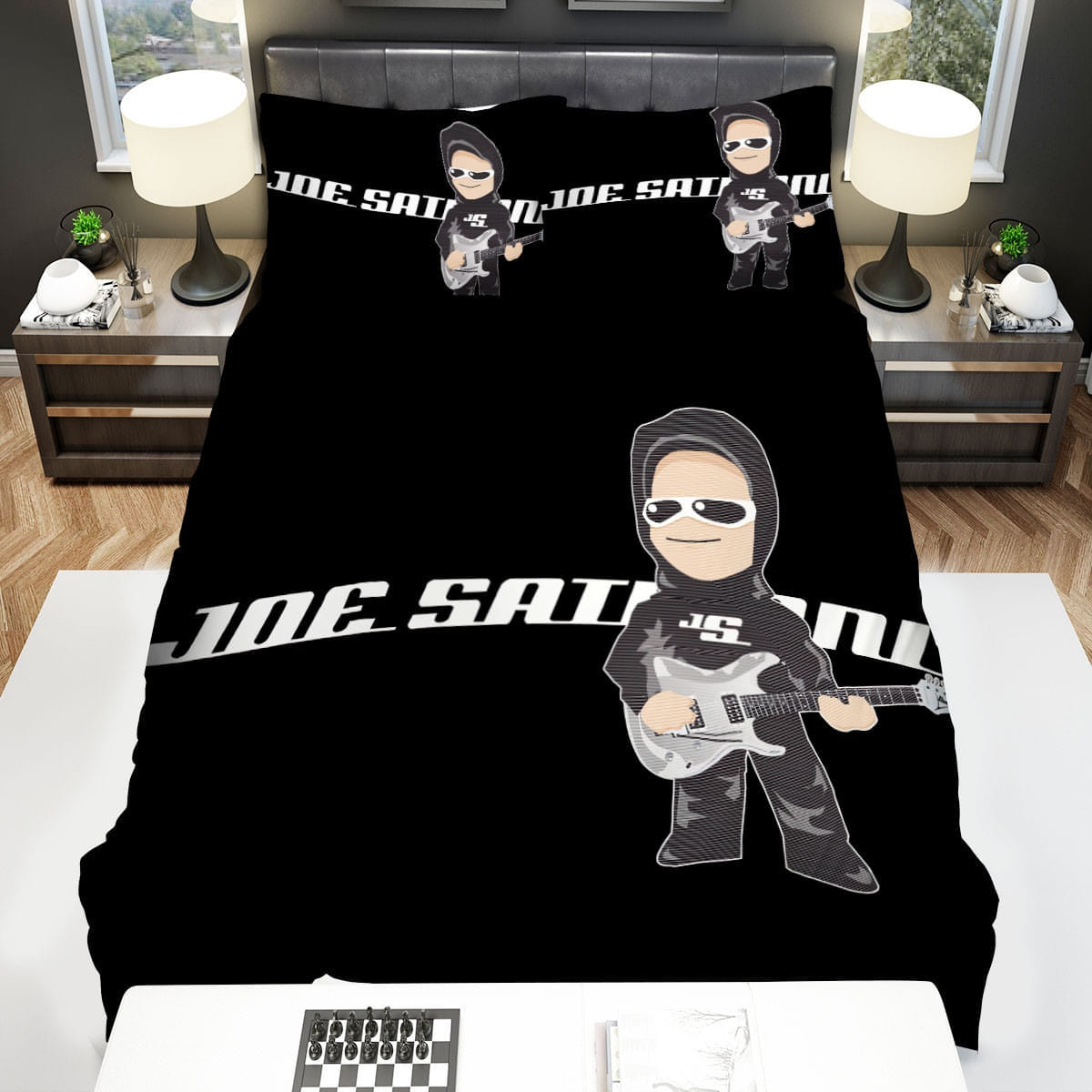 Joe Satriani Bedding Sets, Flatsheet Gift For Wife, Husband, Besties