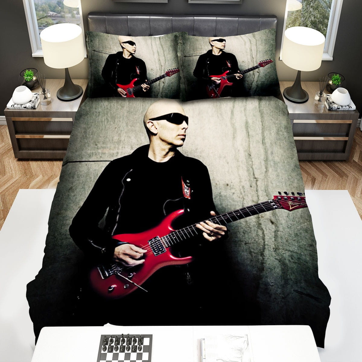 Joe Satriani Decorative Bedding Sets with Duvet Cover, Flatsheet, Pillowcases