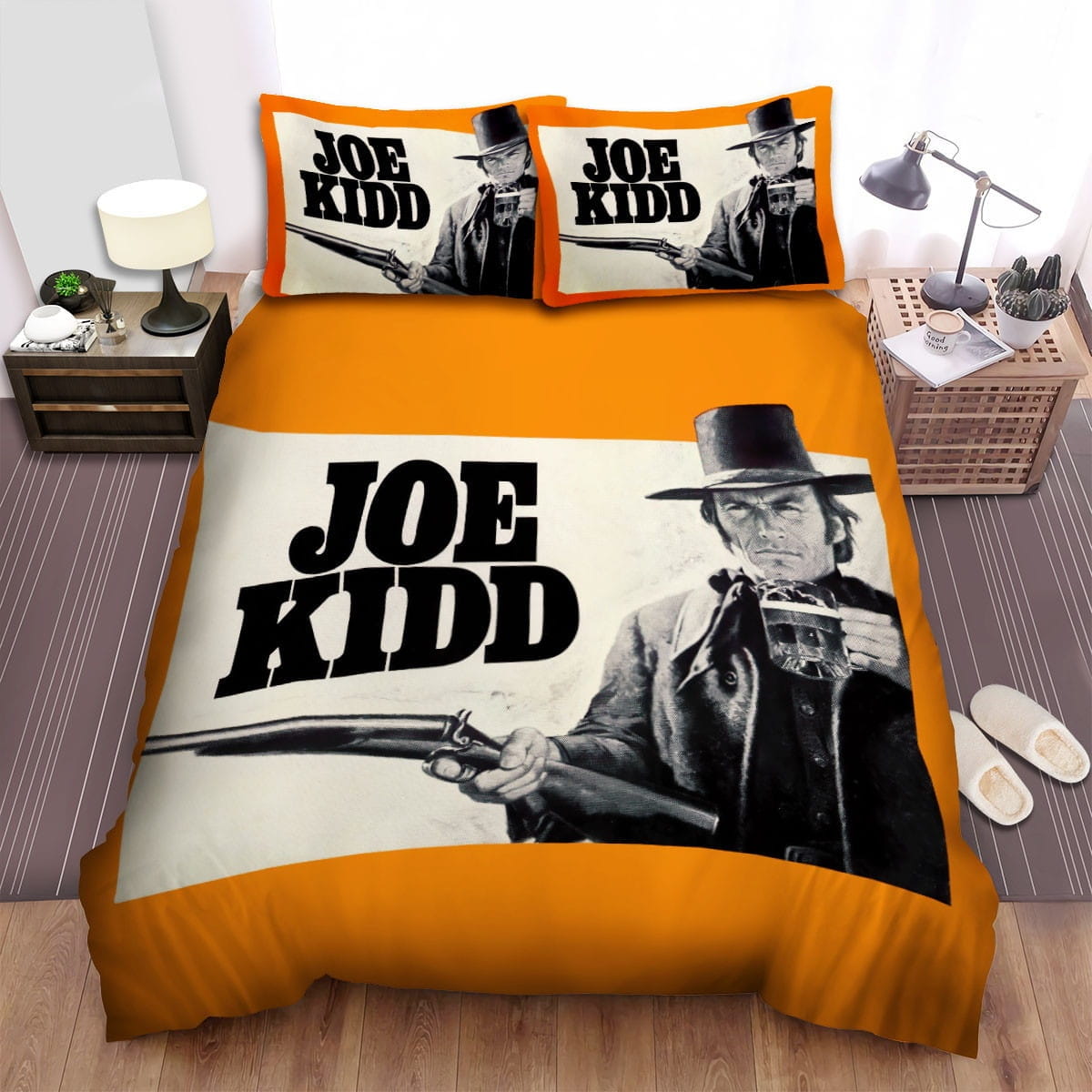 Joe Kidd Poster Bedding Set, Gift For Christmas, Birthday, Thanksgiving