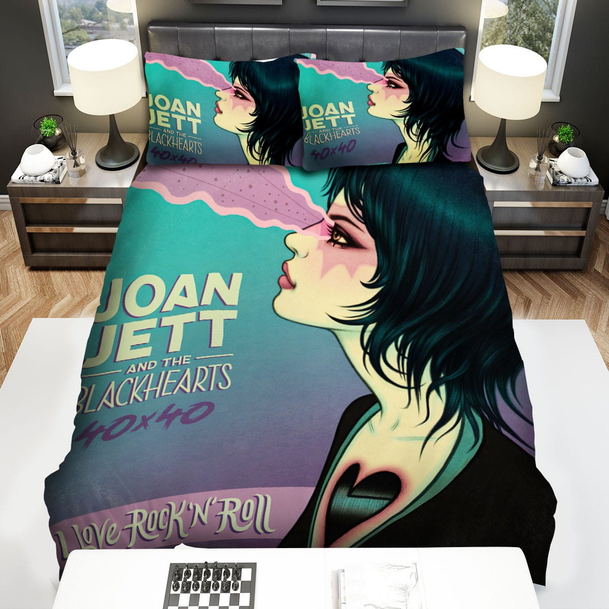 Joan Jett 4040 Bedding Sets Duvet Cover, Flatsheet, Pillowcases For Every Bedroom