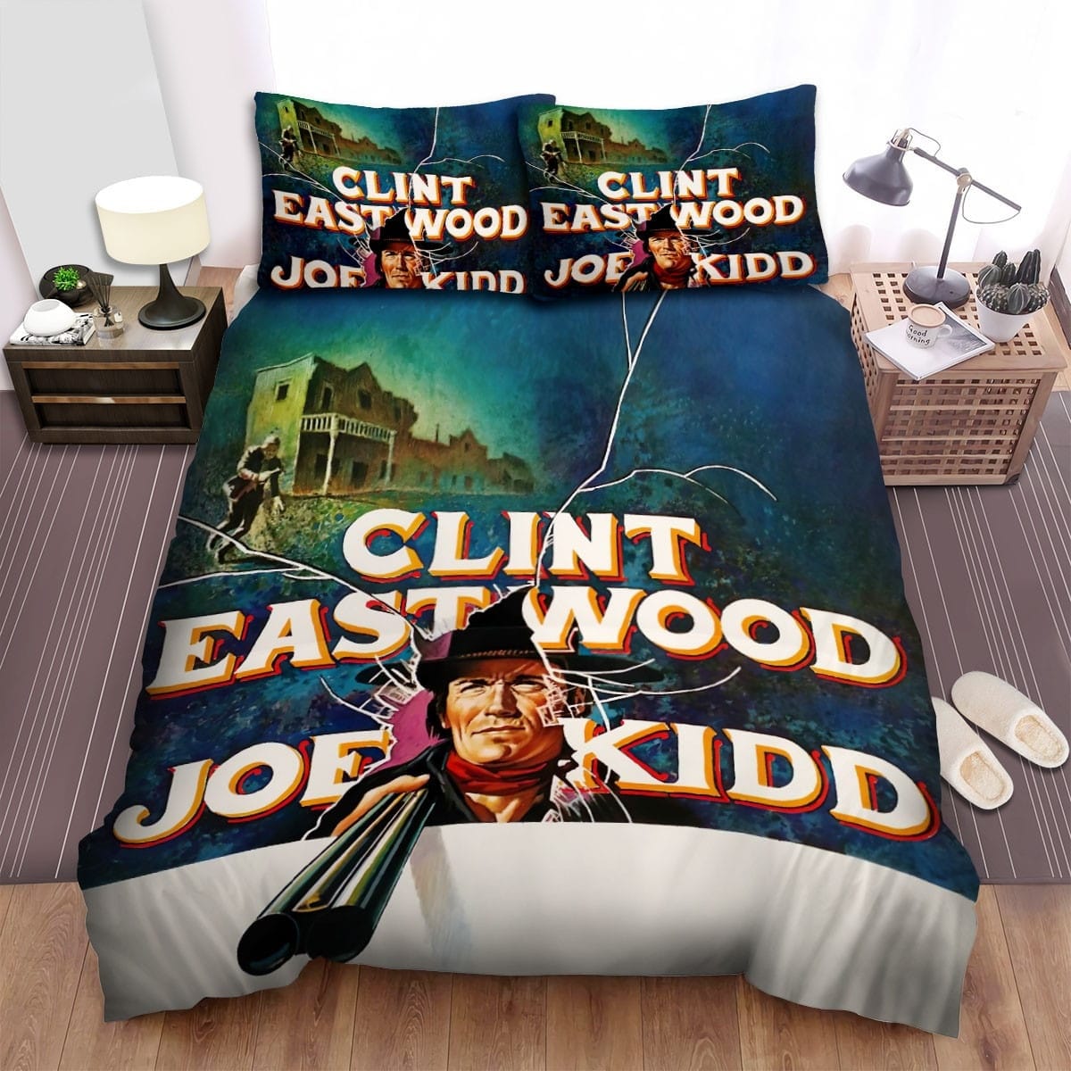 Joe Kidd Poster 5 Bedding Sets, Flatsheet Gift For Christmas, Thanksgiving, Halloween