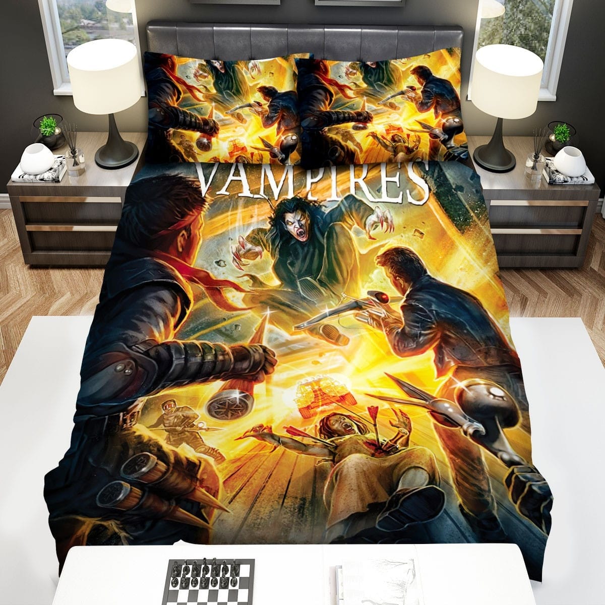 John Carpenter Vampires Bedding Sets Duvet Cover, Flatsheet, Pillowcases Perfect Gift For Fans
